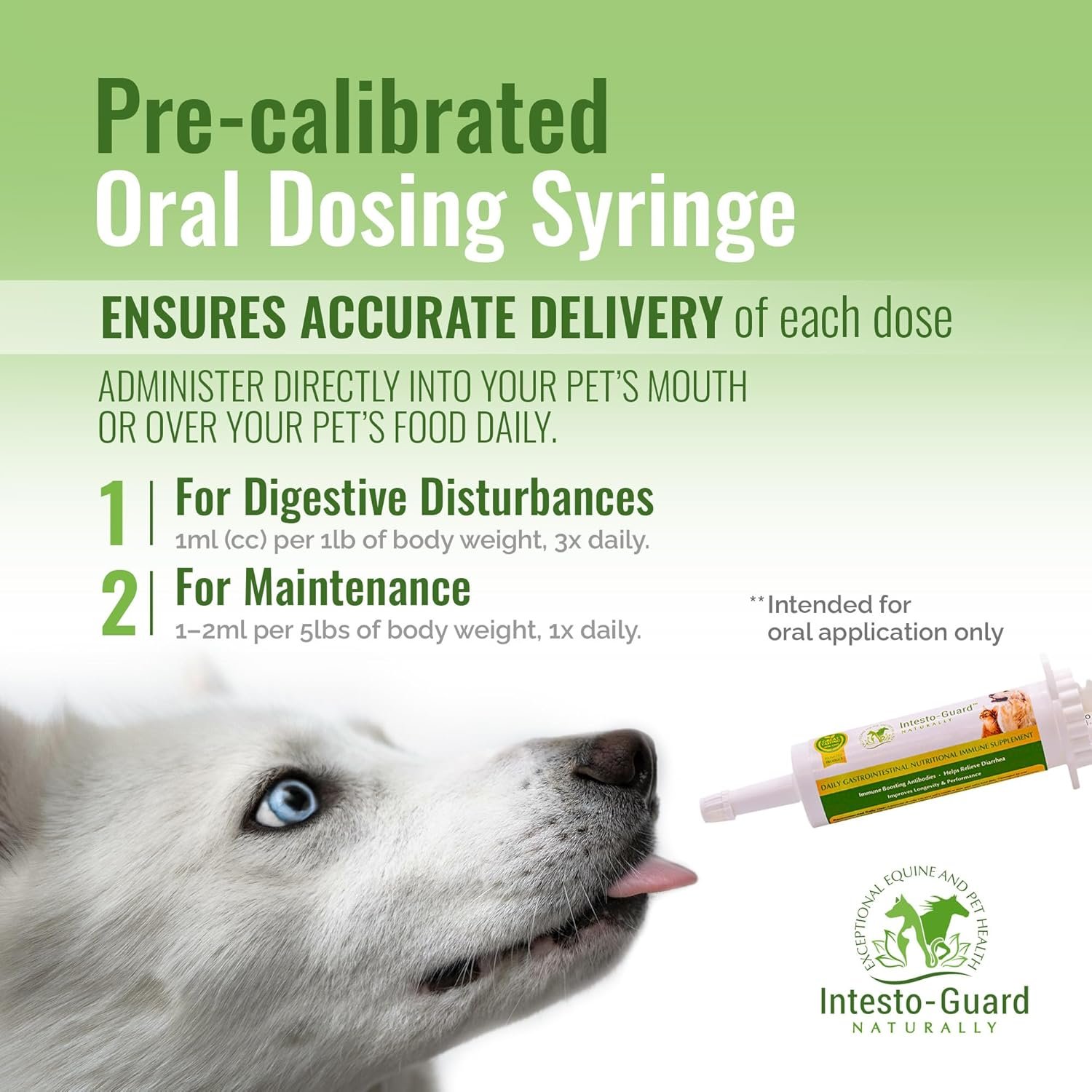Intesto Guard Probiotics Paste 60ML/60cc Tube for Dogs & Cats Helps with Dog Diarrhea, Immune Supplements, with IgY antibodies & Made in USA - Image 7