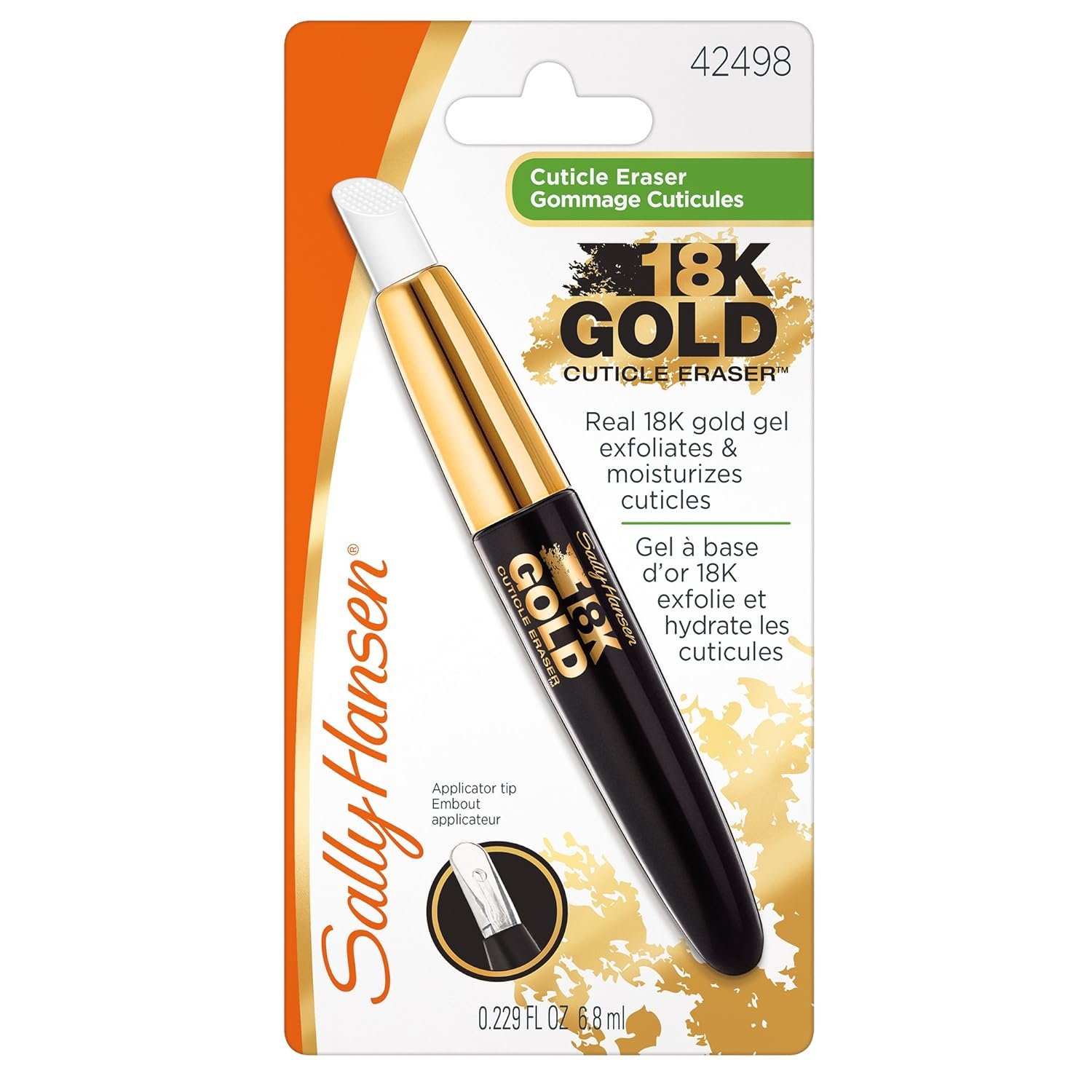 Sally Hansen 18 K Gold Cuticle Eraser 0.22 oz - Image 2