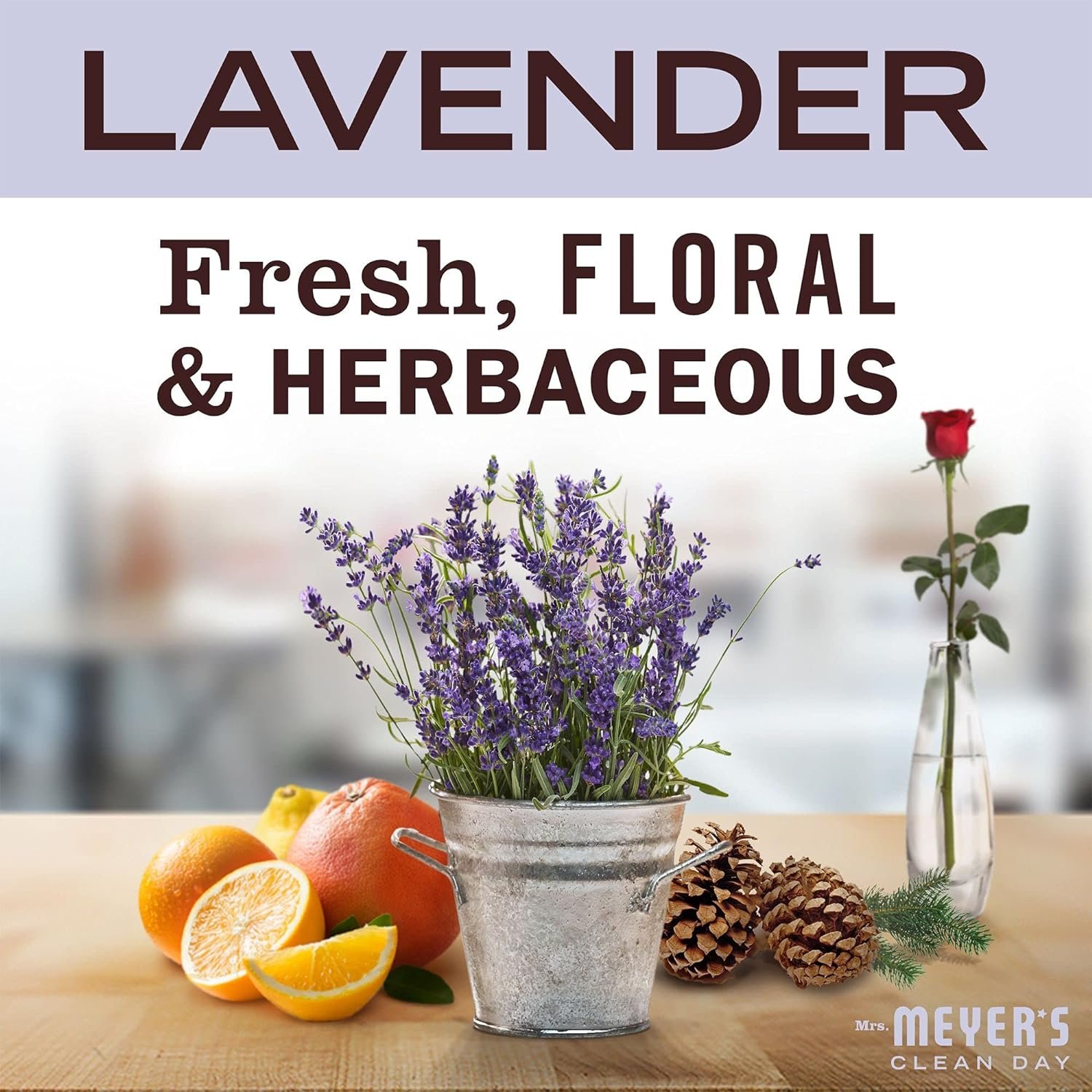 MRS. MEYER'S CLEAN DAY All-Purpose Cleaner Spray, Lavender, 16 fl. oz - Image 4