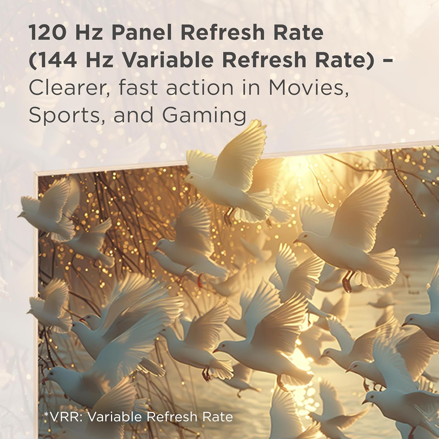 TCL 55-Inch Class QLED 4K Smart NXTFRAME TV with Google TV (55A300W, 2024 Model) Dolby Vision HDR & Dolby Atmos, Built-in Google Assistant with Voice Remote, Works with Alexa, Streaming Television - Image 4