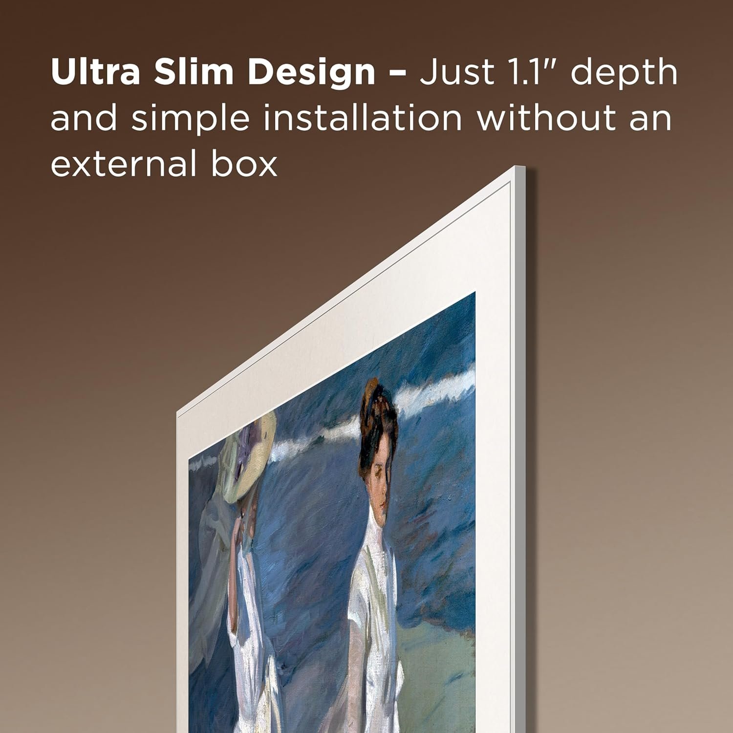 TCL 55-Inch Class QLED 4K Smart NXTFRAME TV with Google TV (55A300W, 2024 Model) Dolby Vision HDR & Dolby Atmos, Built-in Google Assistant with Voice Remote, Works with Alexa, Streaming Television - Image 7