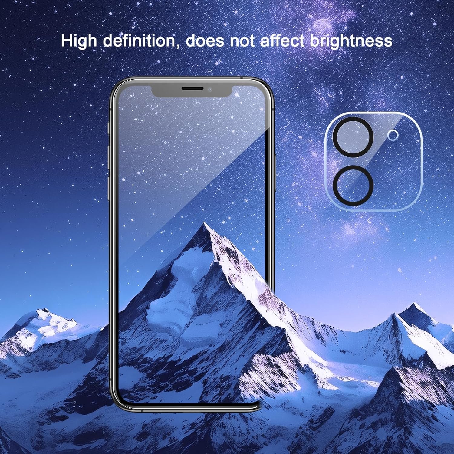 avakot-3 Pack Screen Protector for iPhone 11 6.1 Inch with 3 Pack Camera Lens Protector, 9H Hardness Tempered Glass Film for iPhone 11, Case Friendly, Bubble Free - Image 8