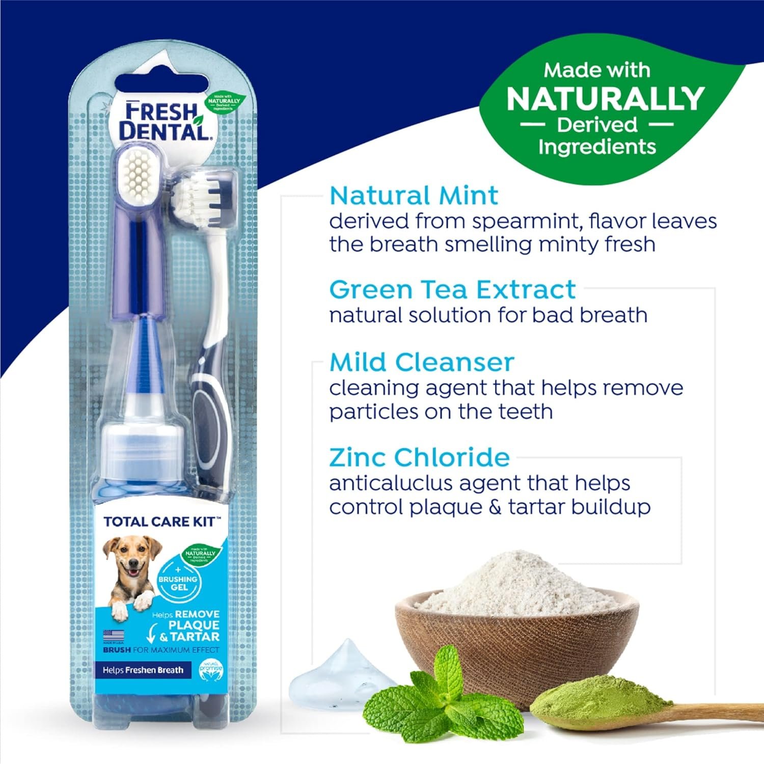 Naturel Promise Fresh Dental Total Care Kit for Dogs/Cats, 2-Ounce - Image 8