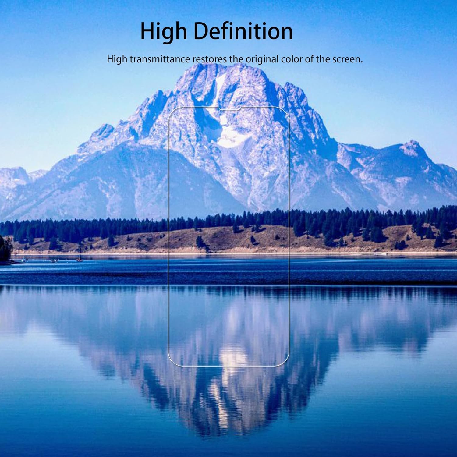 Easy Alignment Frame Designed For iPhone14 Tempered Glass Screen Protector 2-Pack Camera Lens Protector Film 2-Pack - Image 4