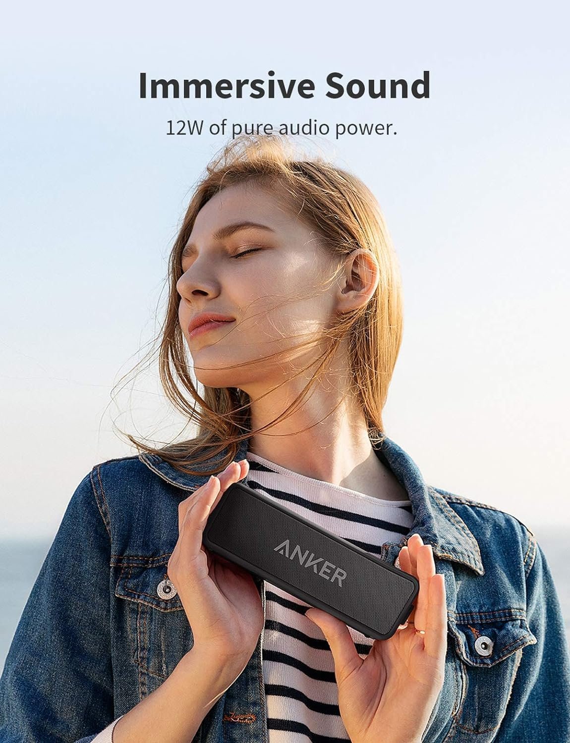 Anker Soundcore 2 Bluetooth Speaker Bundle with Official Travel Case - Image 5