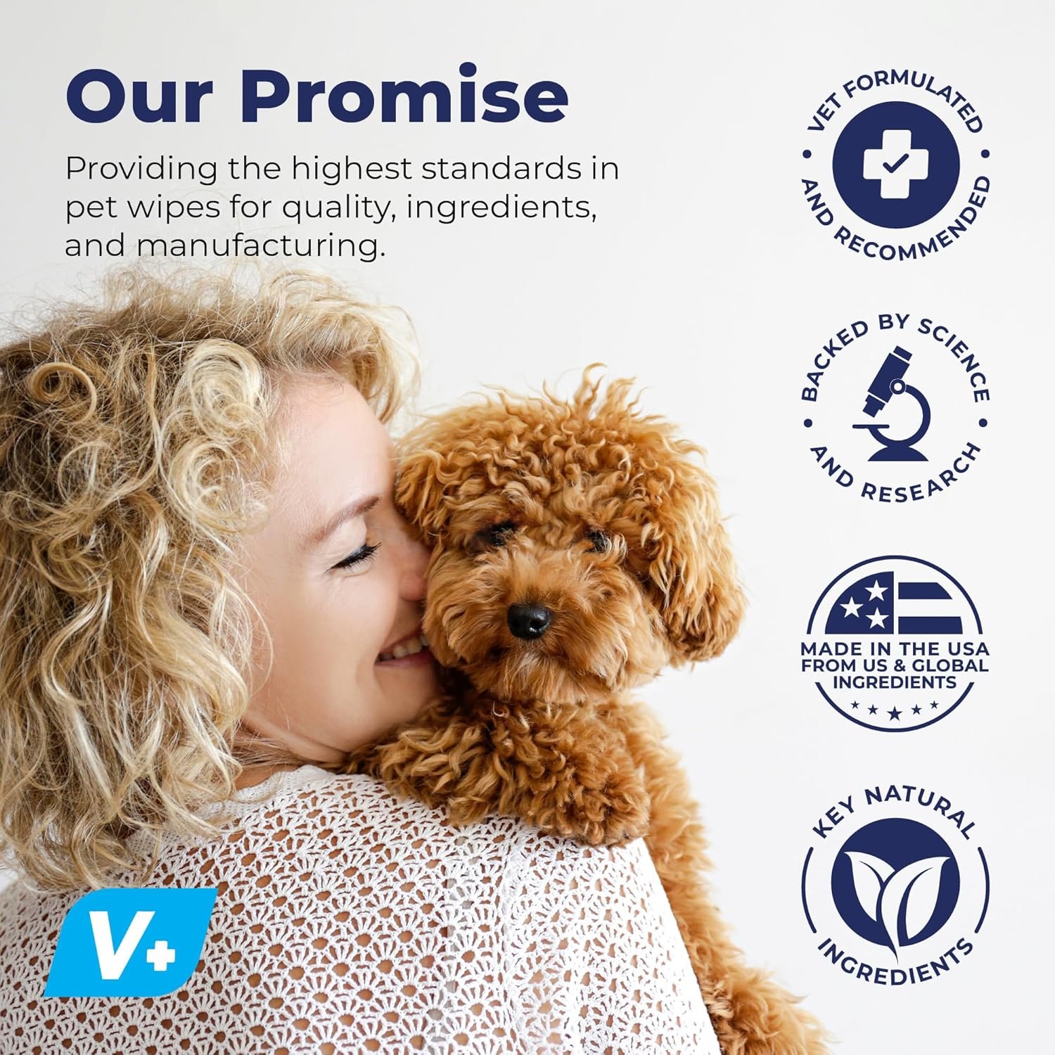 VETNIQUE Oticbliss Advanced Cleaning Ear Wipes for Dogs for Odor Control, Dirt and Wax Removal with Soothing Aloe Vera, Salicylic Acid & Vitamin E, (Ear Cleaning Wipes, Advanced Cleaning Large) - Image 8