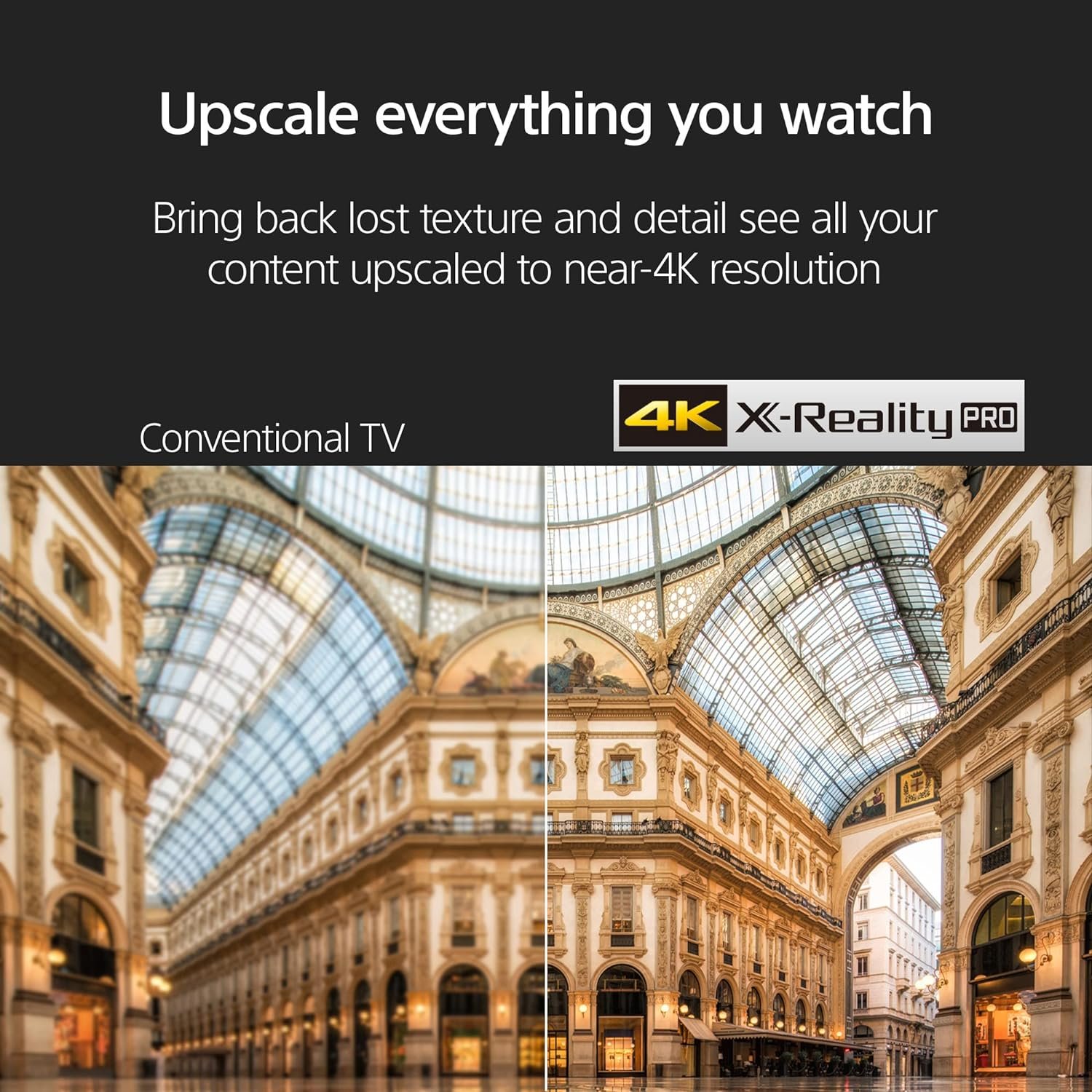 Sony 85 Inch 4K Ultra HD TV X77L Series: LED Smart Google TV KD85X77L- Latest Model, Black - Image 9