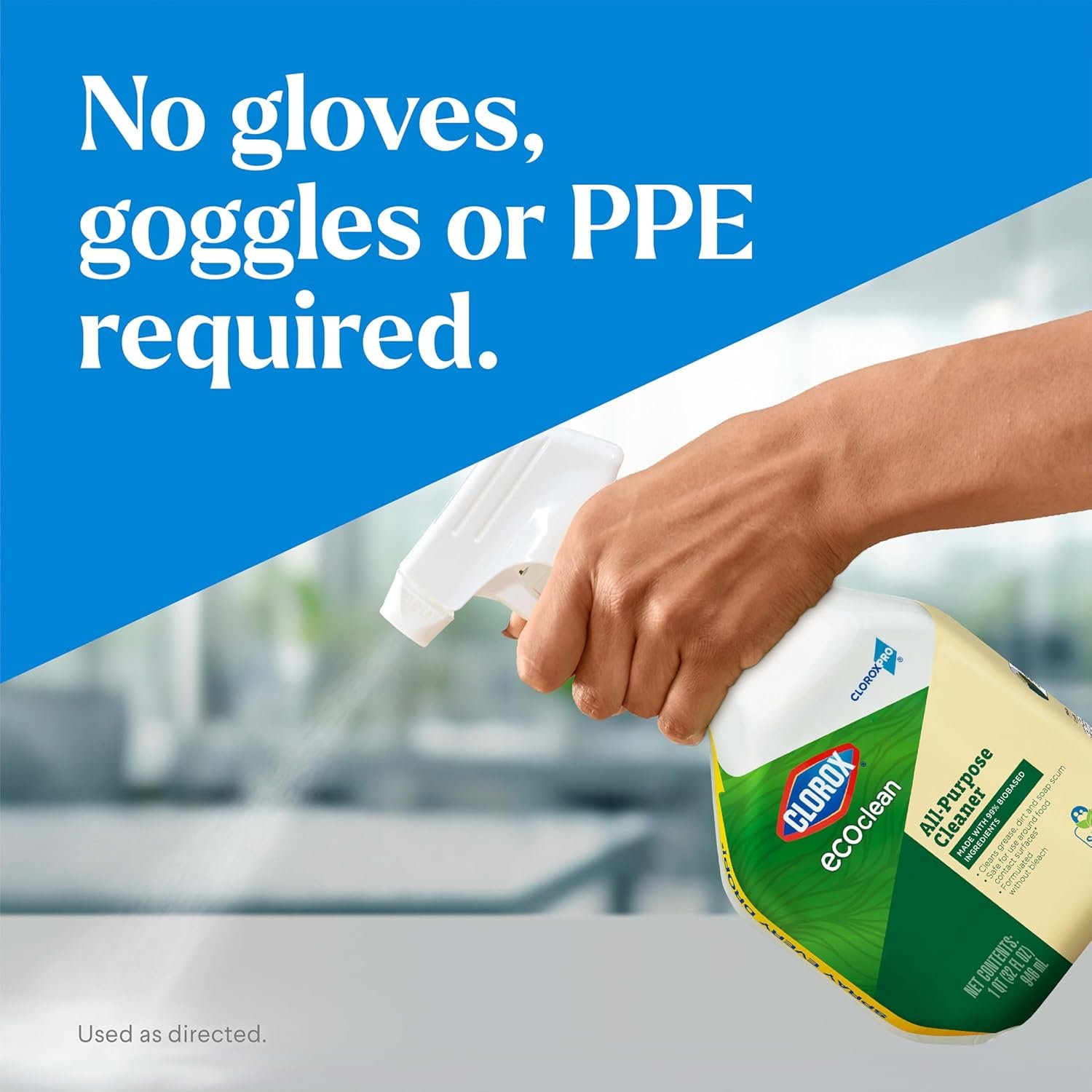 CloroxPro Clorox EcoClean All-Purpose Cleaner Refill, 128 Fluid Ounces - Image 8