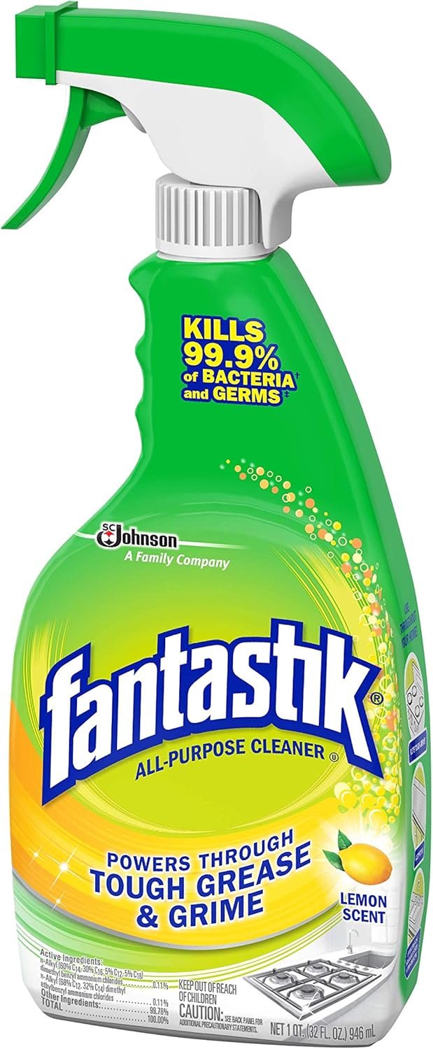 Fantastik All-Purpose Cleaner Trigger, Lemon Scent, 32 fl oz - Image 11