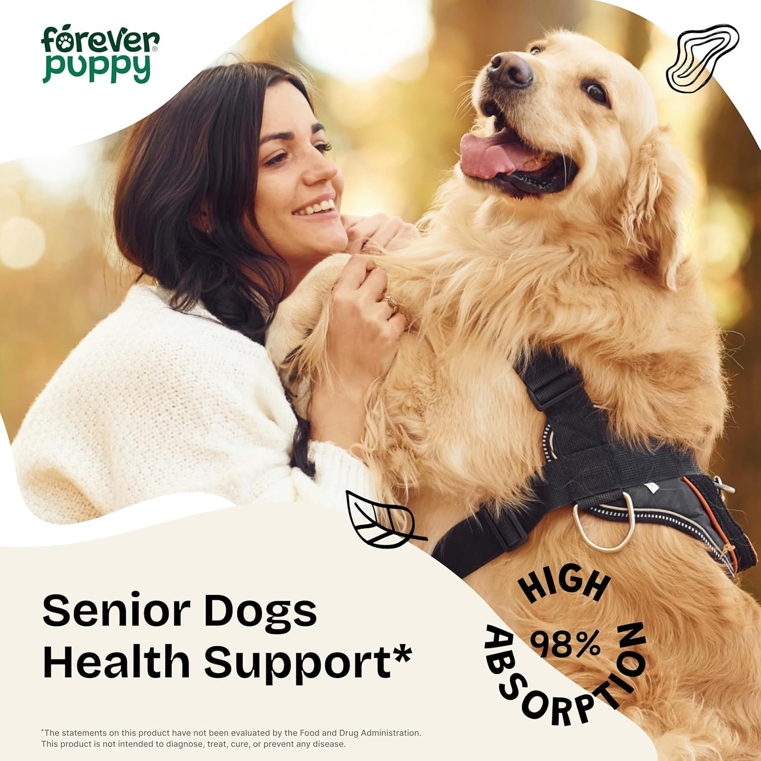 Senior Dogs Drops - Thyroid, Immune & Brain Support Complex for Elderly Dogs of All Breeds & Sizes - Vitamins and Supplements for Older Dogs - Senior Dog Food Supplements - 2 oz - Image 3