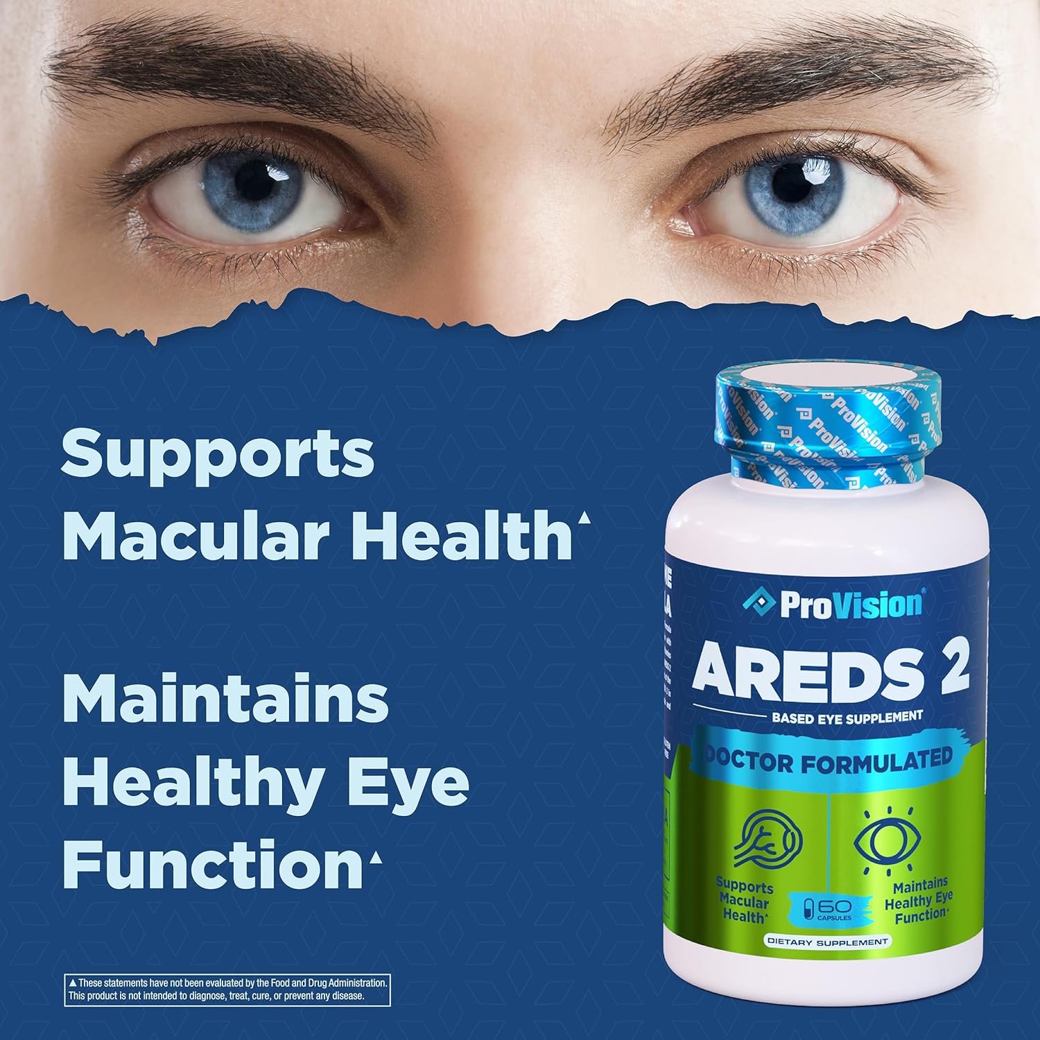 Provision AREDS 2 Eye Vitamins - Enhance Vision Supplements - Lutein Zeaxanthin Vision Complex - 60 Eye Supplement Capsules - Image 5
