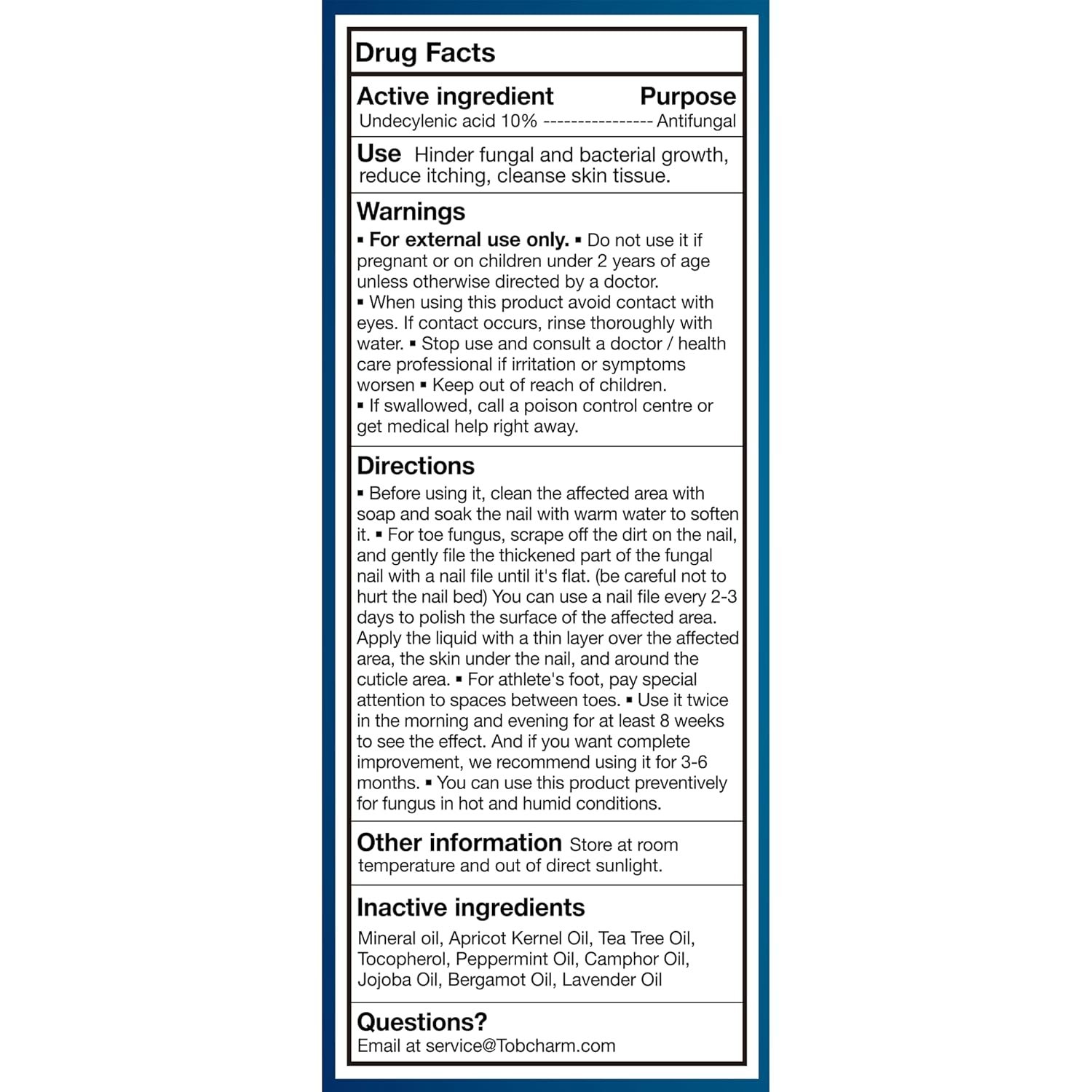 Toenail Fungus Treatment Extra Strength, Nail Fungus Treatment, Nail Fungus Treatment for Toenail & Fingernails, Fungal Nail Treatment for Toenails, Antifungal Nail Treatment for Broken Nail(1oz) - Image 8