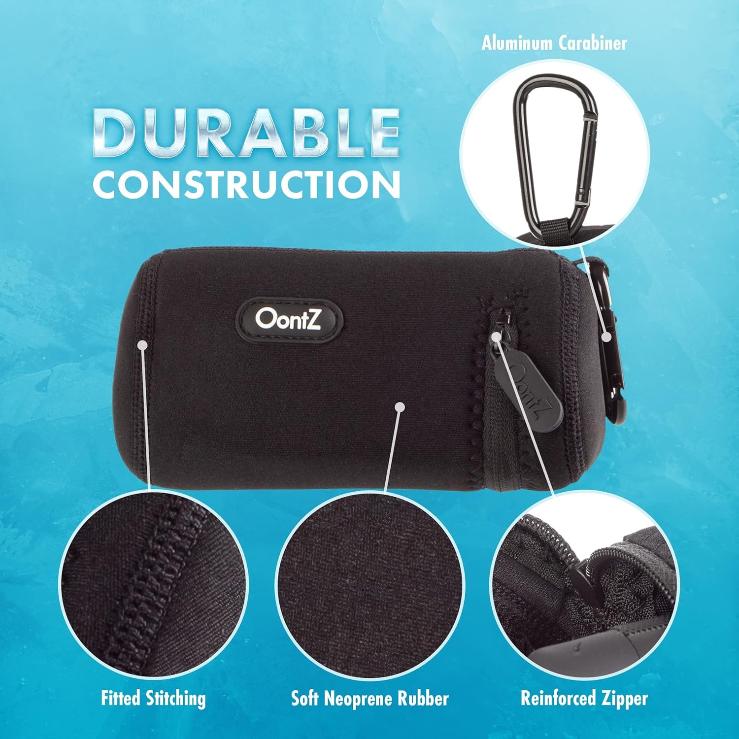 OontZ Golf-Edition Bluetooth Speaker, Portable Wireless Bluetooth 5.0 Action Sports Speaker, 10 Watts, up to 100 ft Bluetooth Range, Loud Portable Bluetooth Speaker with Official Carry Case - Image 8