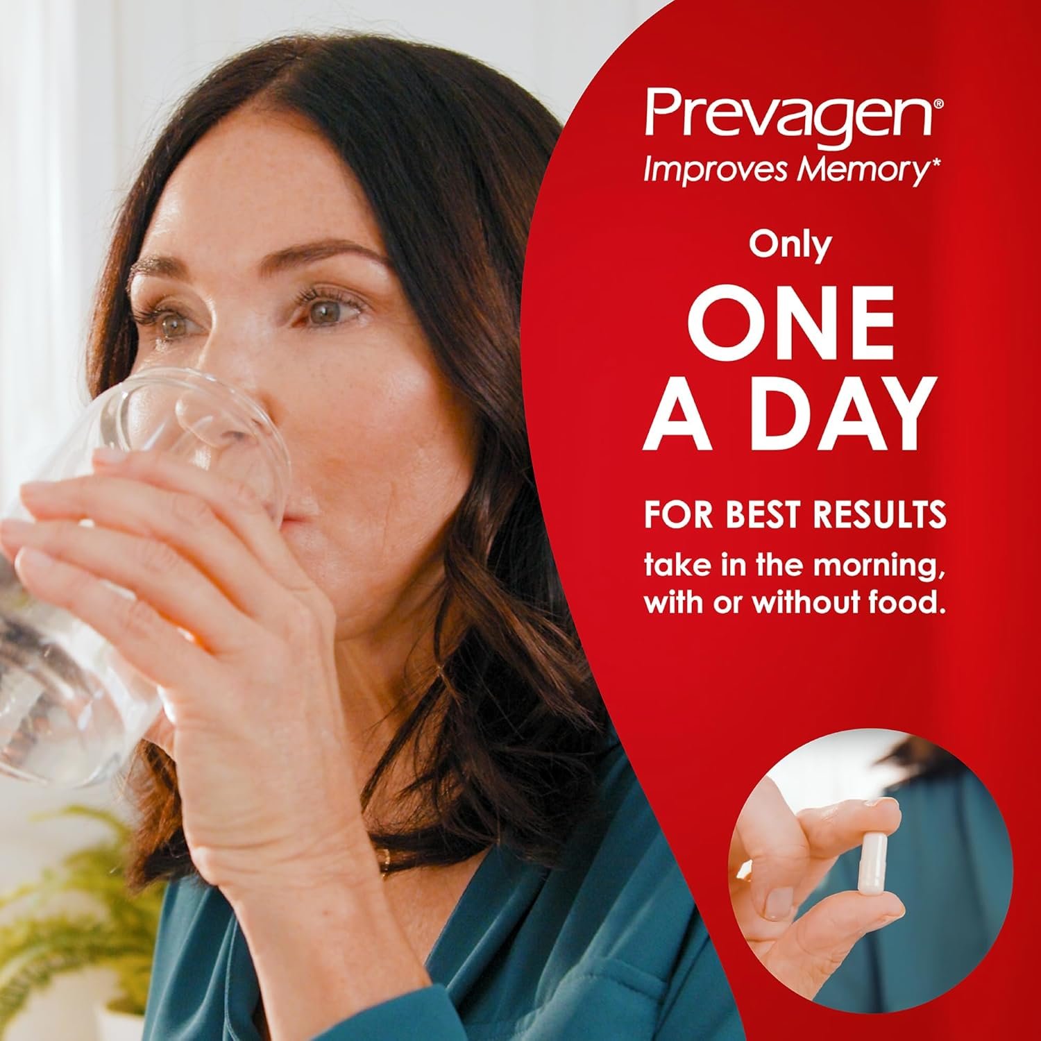 Prevagen Improves Memory - Extra Strength 20mg, 60 Capsules, with Apoaequorin & Vitamin D & Prevagen 7-Day Pill Minder | Brain Supplement for Better Brain Health, Supports Healthy Brain Function - Image 6