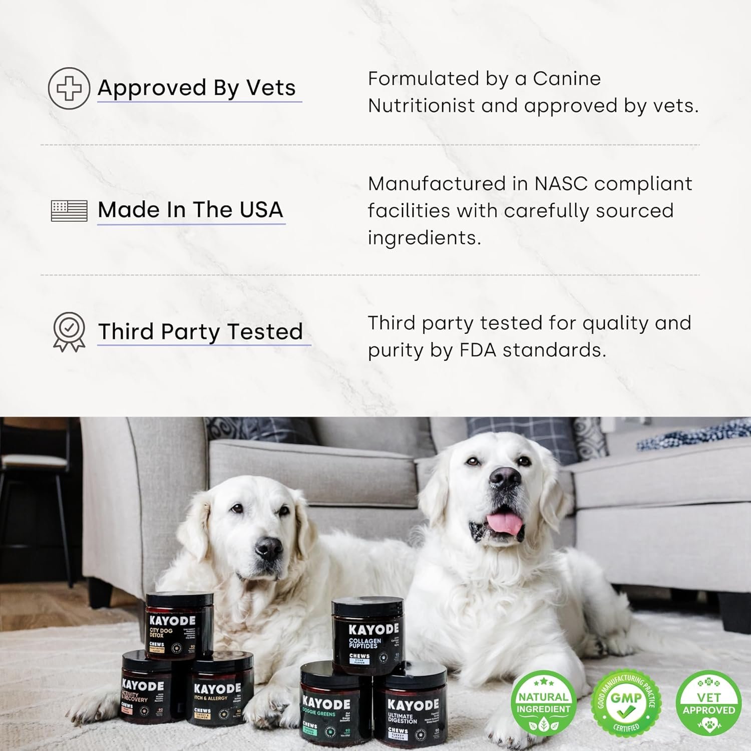 Kayode Ultimate Digestion. Fast Acting Anti-Diarrhea Dog Chews. Dog Fart Remedy. Digestive Enzymes for Dogs, Easy Stool Firmer for Dogs. Led with Safe Pumpkin for Dogs. - Image 8