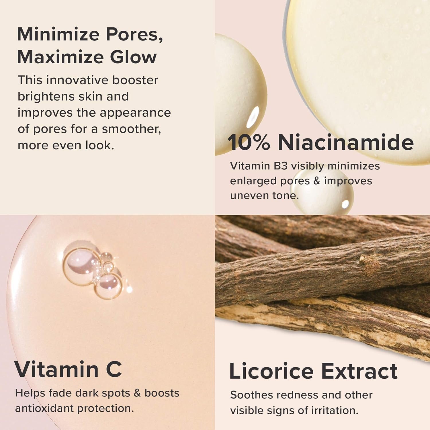 Paula's Choice BOOST 10% Niacinamide Booster, Vitamin B3, Vitamin C & Licorice Extract Serum, Pore Minimizer, 0.67 Ounce - Image 5