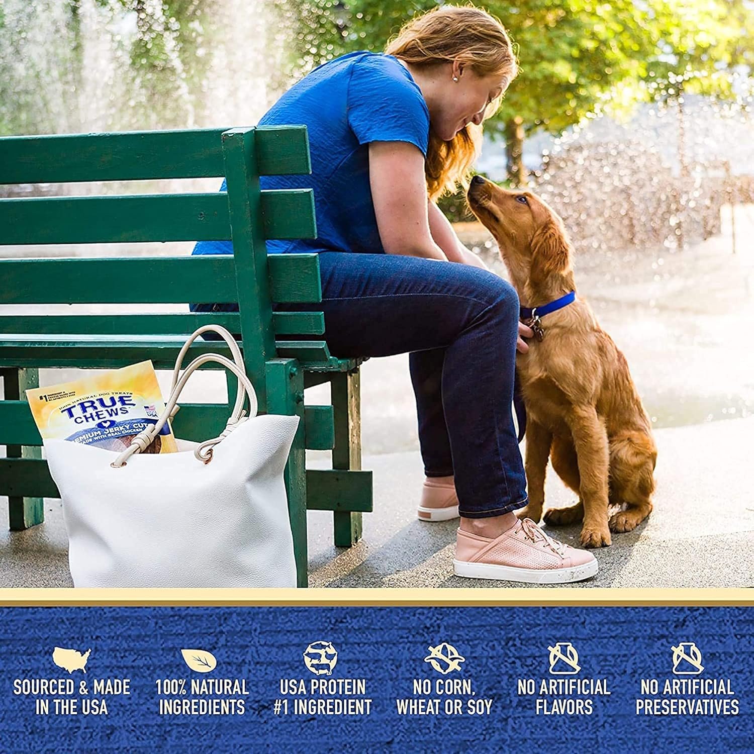 Blue Buffalo True Chews Grillers Natural Dog Treats, Chicken 12 oz bag - Image 9