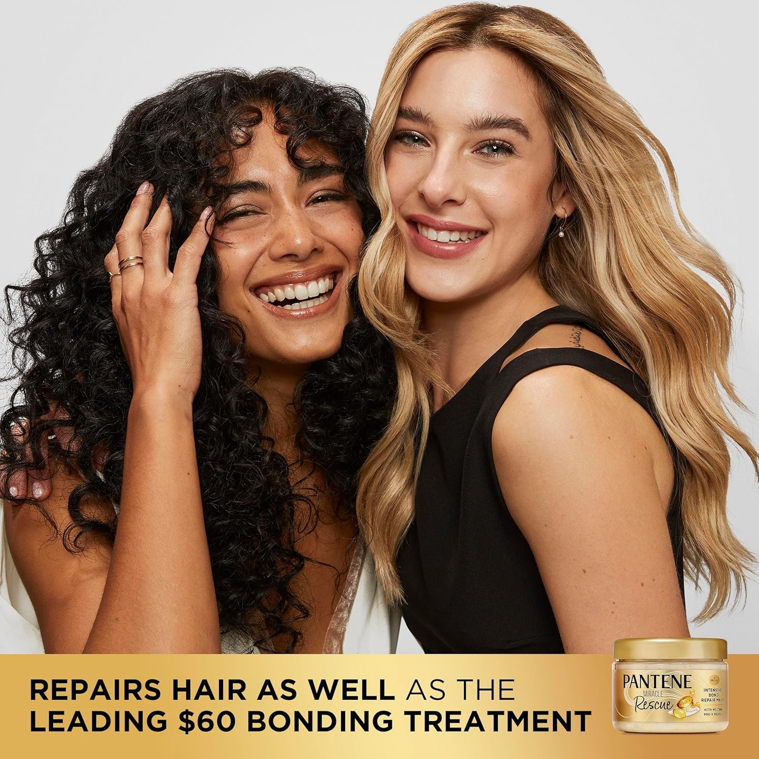 Pantene Miracle Rescue Hair Mask, Intensive Bond Repair with Melting Pro-V Pearls, Melts Away Damage, Builds Bonds, Strengthens Against Damage, Deep Conditioning for Dry Damaged Hair, 10.1 fl oz - Image 10