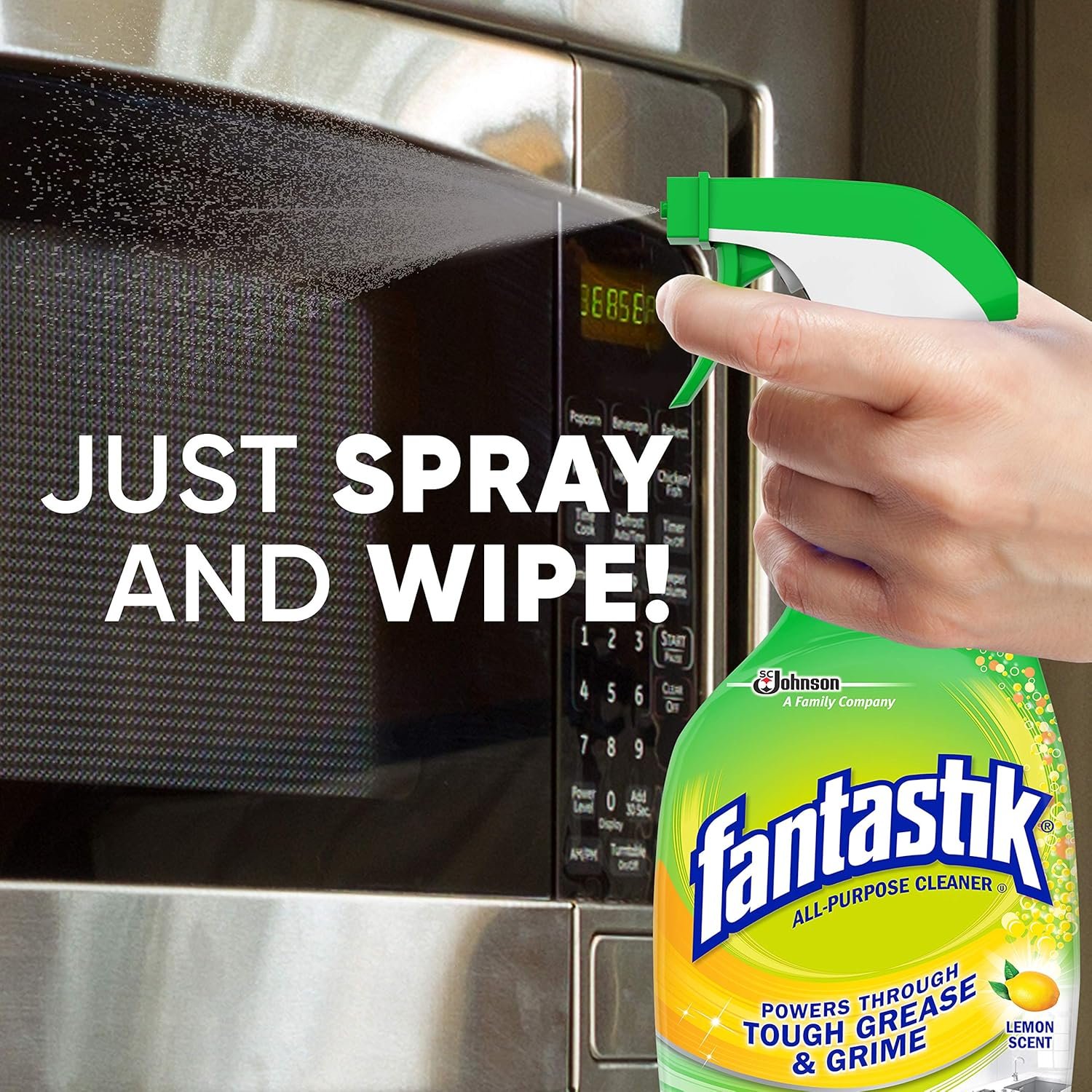 Fantastik All-Purpose Cleaner Trigger, Lemon Scent, 32 fl oz - Image 8