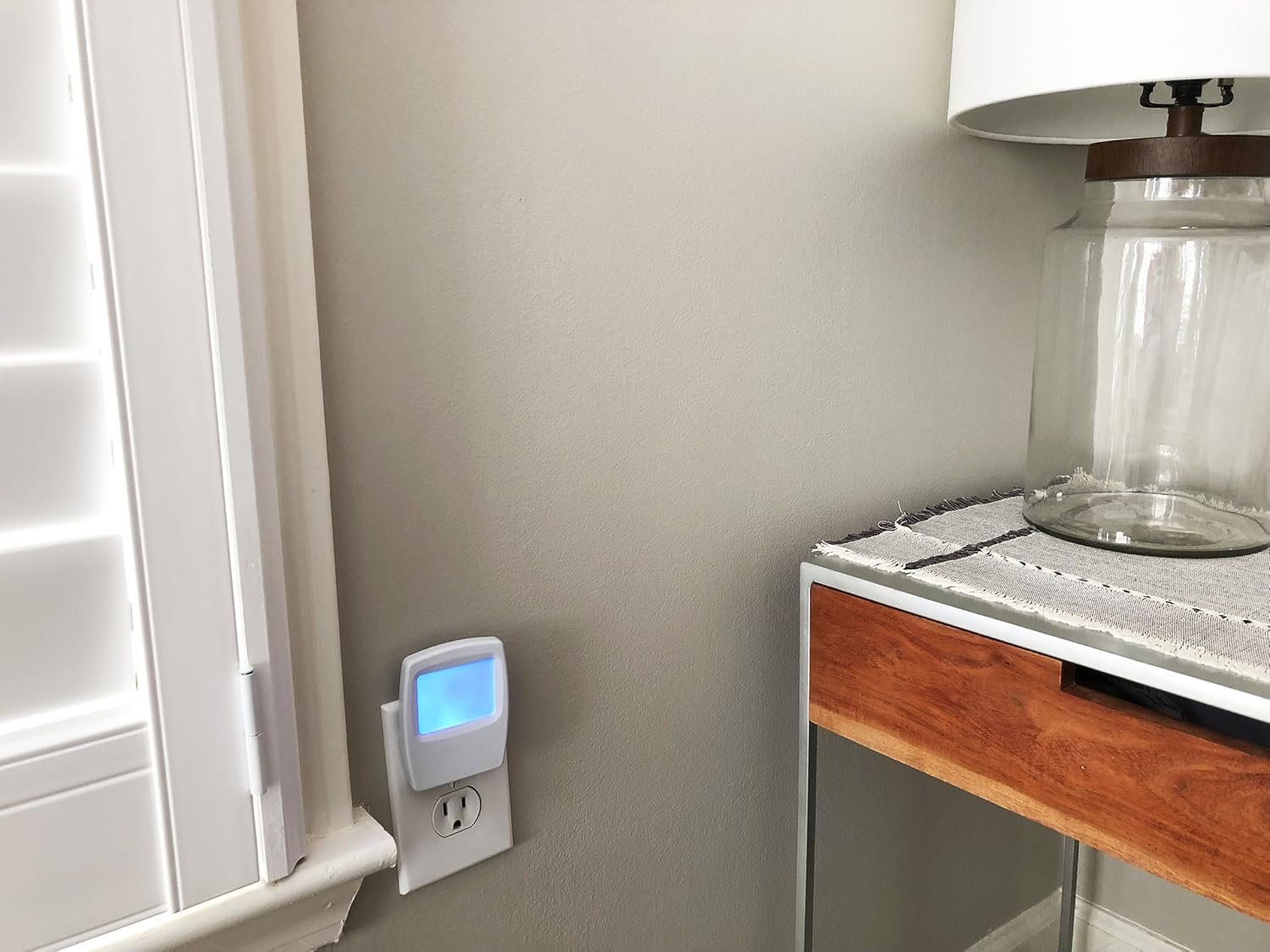 Amerelle Always-On Blue Night Light, 2 Pack (71282) – Plug In LED Night Lights with a Soft, Cool Blue Glow – Slim Led Night Light Suitable for Bedrooms, Bathrooms, Hallways, Kitchen, or Nursery - Image 9