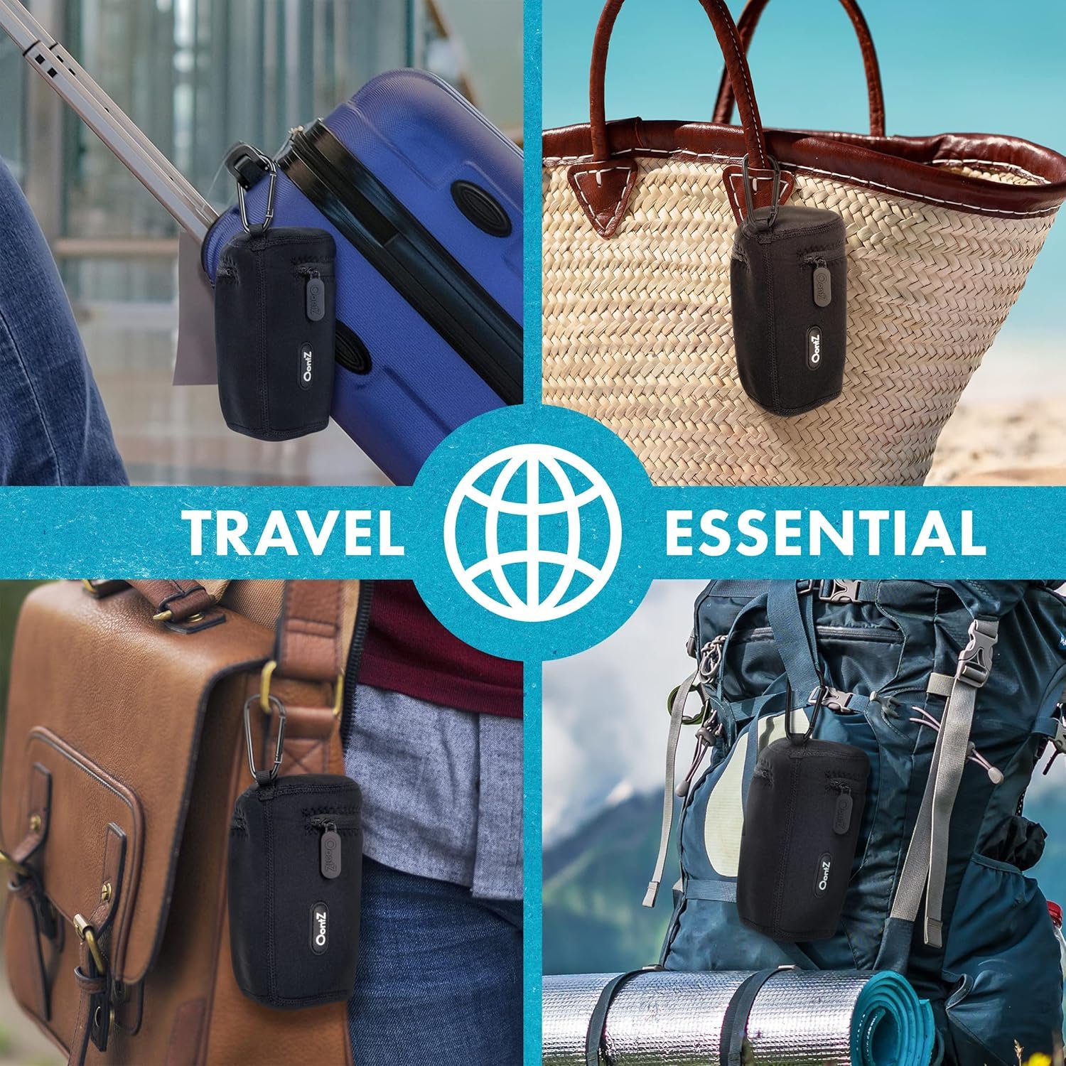 OontZ Golf-Edition Bluetooth Speaker, Portable Wireless Bluetooth 5.0 Action Sports Speaker, 10 Watts, up to 100 ft Bluetooth Range, Loud Portable Bluetooth Speaker with Official Carry Case - Image 5