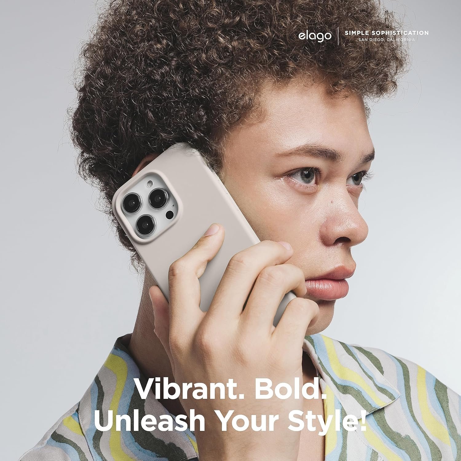 elago Compatible with iPhone 15 Pro Max Case, Liquid Silicone Case, Full Body Protective Cover, Shockproof, Slim Phone Case, Anti-Scratch Soft Microfiber Lining, 6.7 inch (Stone) - Image 7