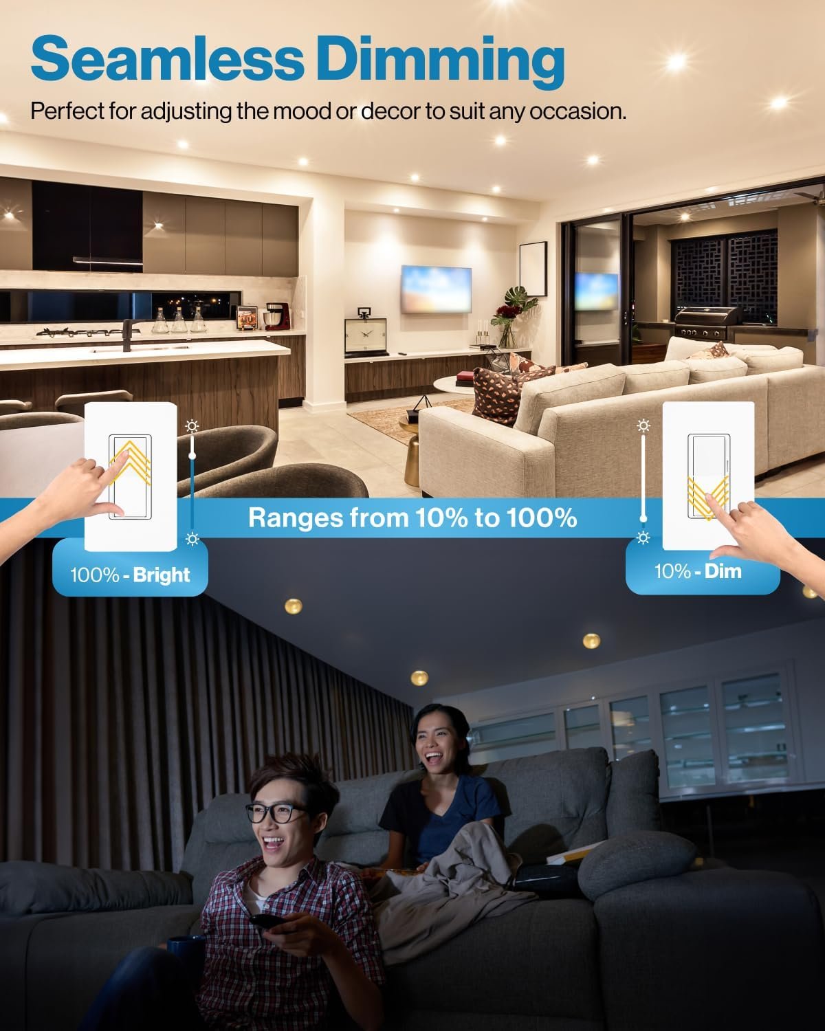 Sunco 10 Pack BR20 LED Bulbs Indoor Flood Light R20 Dimmable CRI93 2700K Soft White 50W Equivalent to 7W, E26 Medium Base, Recessed Can Lights for Home Living Area Ceiling Lights - UL - Image 6