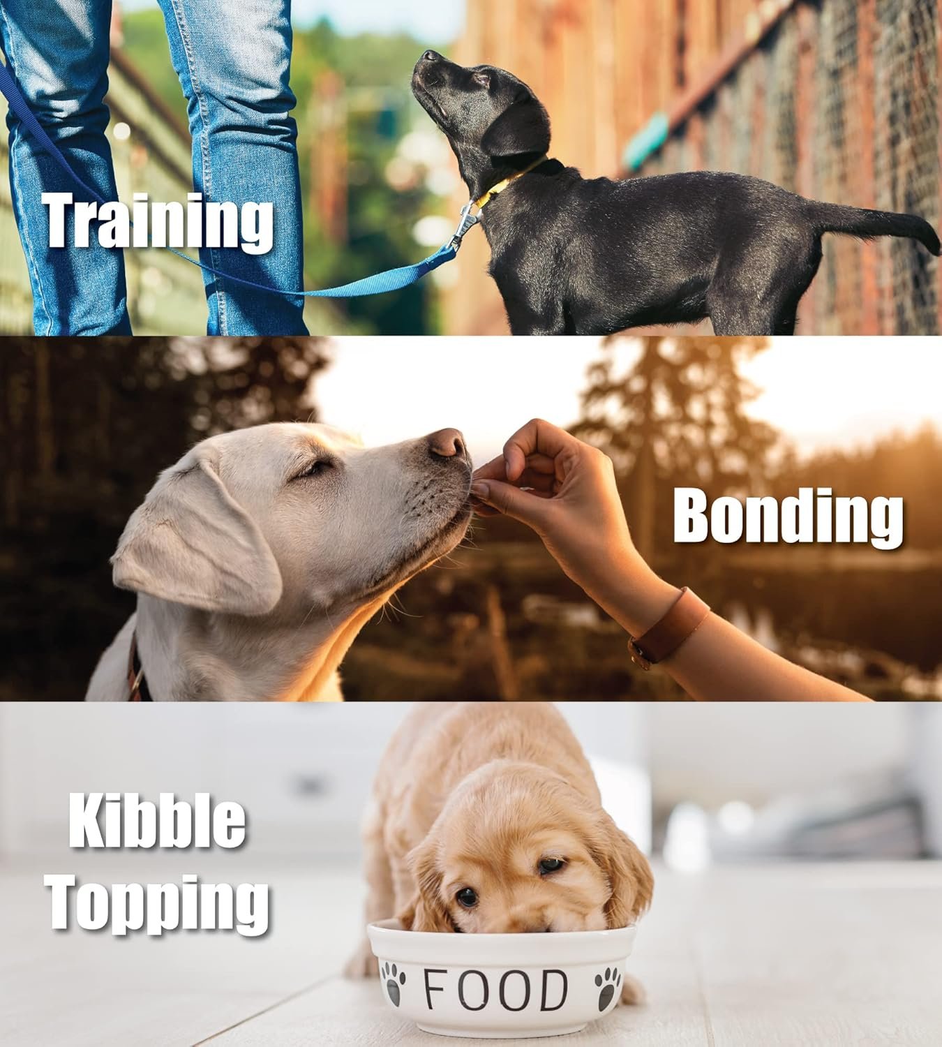 Whole Life Pet Just One Freeze Dried Beef Liver Dog Treats, Single Ingredient Dog Food Topper, Human-Grade Liver Treats, Healthy Training Treats - High Protein, Made in USA - 4 Ounce (Pack of 1) - Image 4