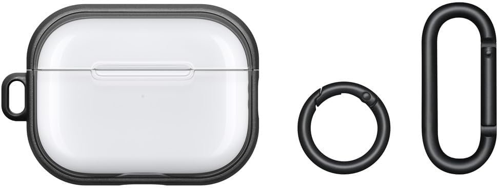 OtterBox - Soft Touch Headphone Case for Apple AirPods Pro (2nd gen) - Shockproof, Drop Proof, Ultra-Slim, Scratch and Scuff Protective Case for Apple AirPods (Obsidian) - Image 3