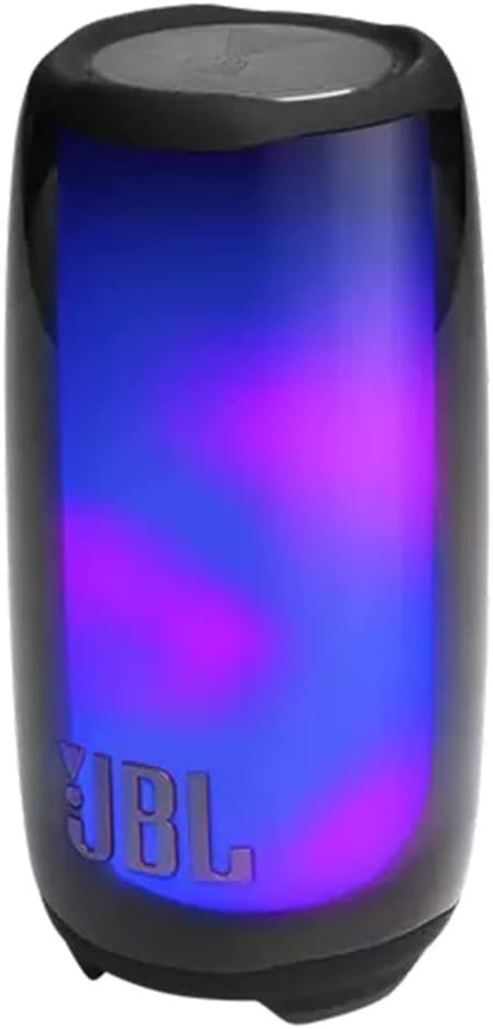 JBL Pulse 5 Waterproof Portable Bluetooth Speaker with 360 Color LED and gSport Case (Black) - Image 5