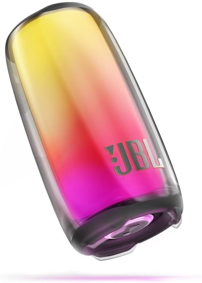 JBL Pulse 5 Waterproof Portable Bluetooth Speaker with 360 Color LED and gSport Case (Black) - Image 8