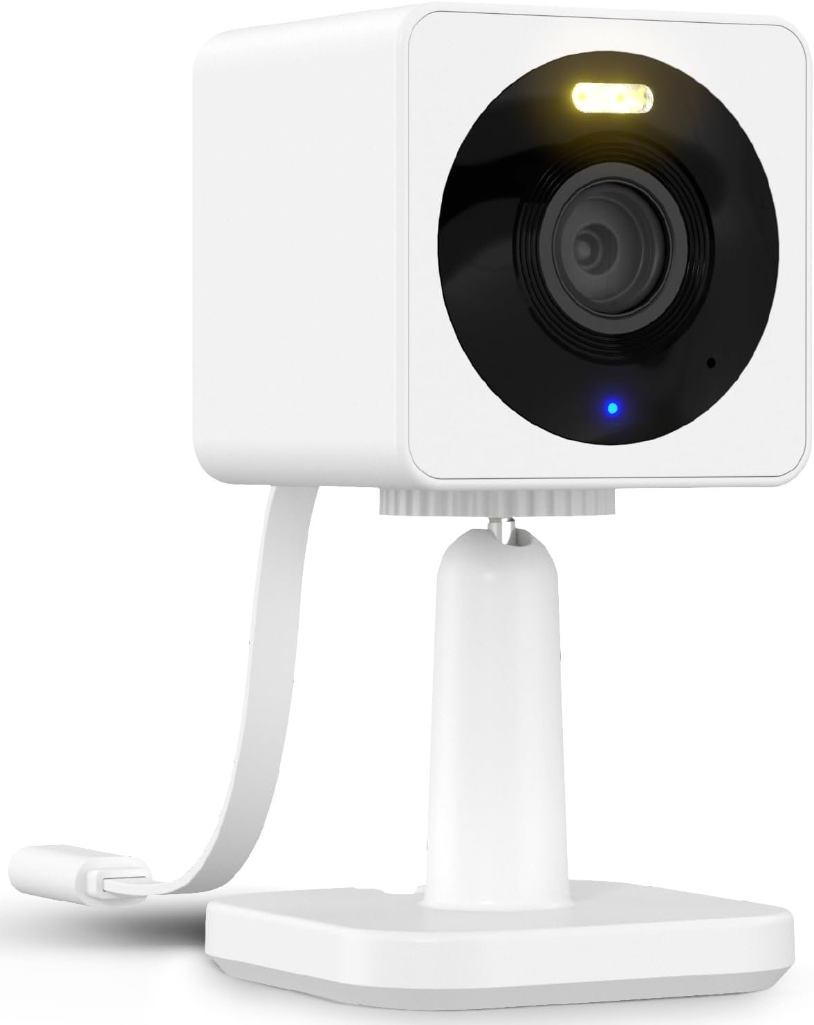 Wyze Cam OG Indoor/Outdoor 1080p Wi-Fi Smart Home Security Camera with Color Night Vision, Built-in Spotlight, Motion Detection, 2-Way Audio, Compatible with Alexa & Google Assistant, White - Image 2