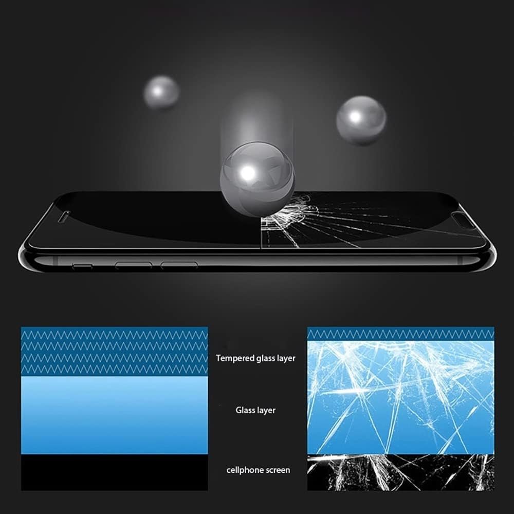 Privacy Screen Protector for iPhone 11/XR,OWRORA 2.5D Edge Full Coverage Anti-Spy 9H Tempered Glass, 6.1’-2 Pack - Image 4