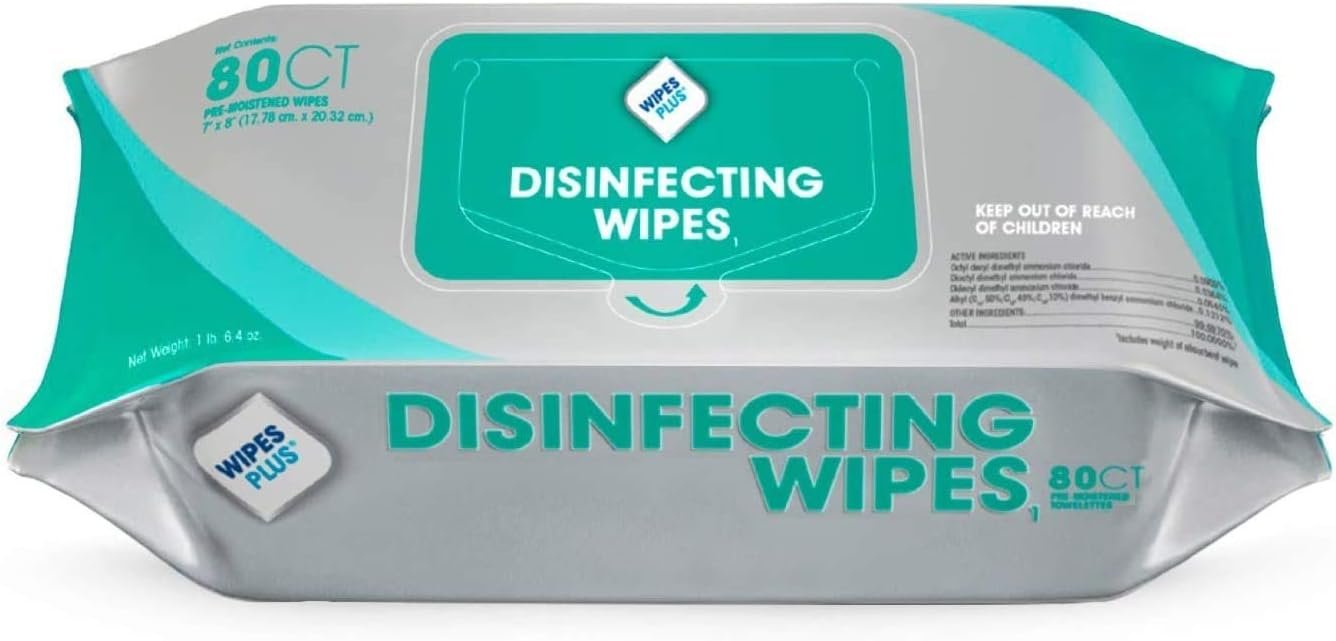 Disinfecting Wipes - Industrial Strength Sanitizing Wipes - Pack of 80 Disinfectant Wipes - Made in the USA - Image 2