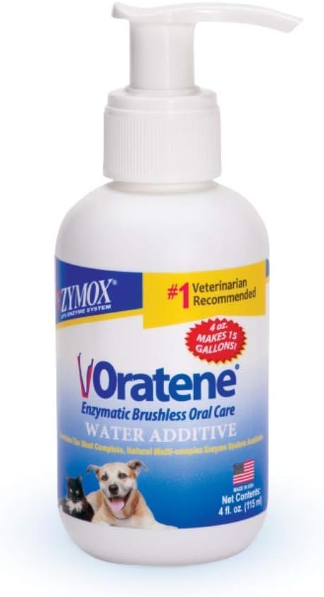 Zymox Oratene Enzymatic Brushless Oral Care Water Additive, 4oz - Image 2