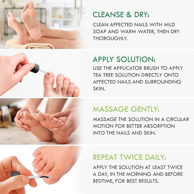 Viking Revolution Toenail Fungus Treatment Extra Strength with 1% Tolnaftate OTC - Nail Fungus Treatment for Toenail Tea Tree Oil Fungus Nail Treatment - Athletes Foot Toe Fungus Treatment Oregano Oil - Image 6