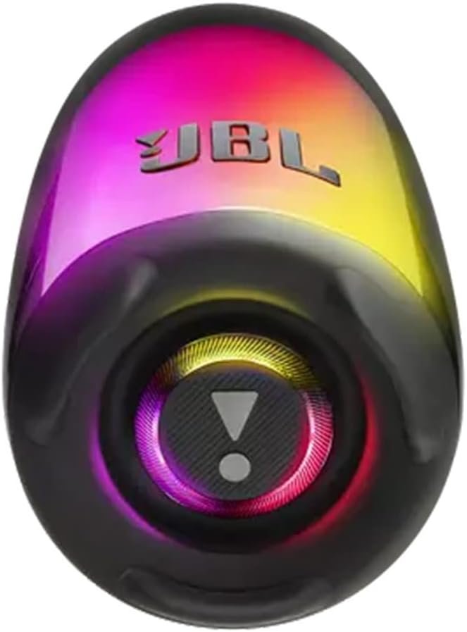 JBL Pulse 5 Waterproof Portable Bluetooth Speaker with 360 Color LED and gSport Case (Black) - Image 9