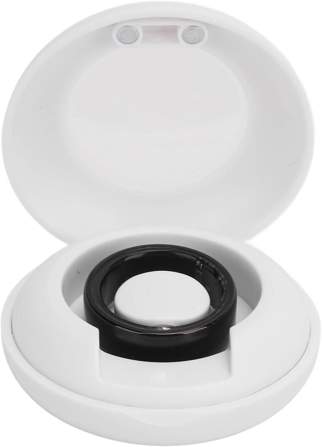 Smart Health Ring, Rechargeable for JYouPro App, Fitness Tracker Rings, Lightweight, Black for IOS Devices - Image 2
