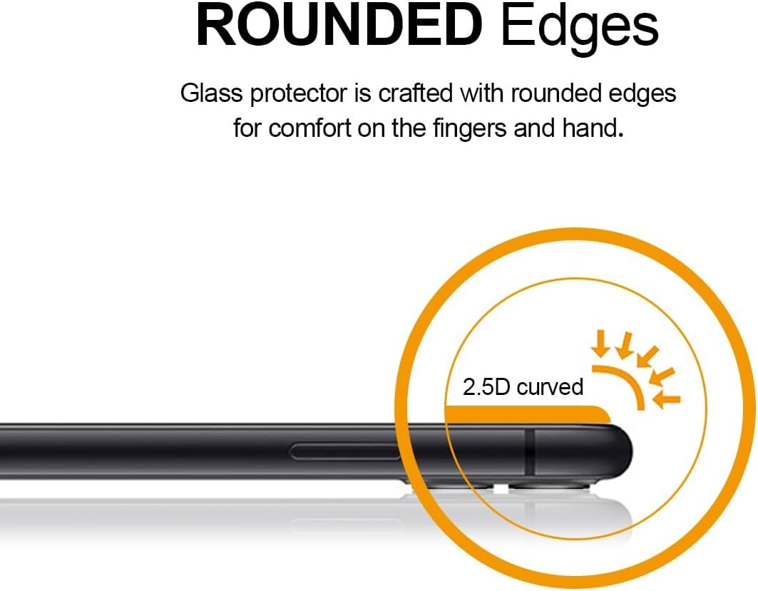 Supershieldz (2 Pack) Designed for Apple iPhone 11 and iPhone XR (6.1 inch) (Privacy) Anti Spy Tempered Glass Screen Protector, 0.33mm, Anti Scratch, Bubble Free - Image 4