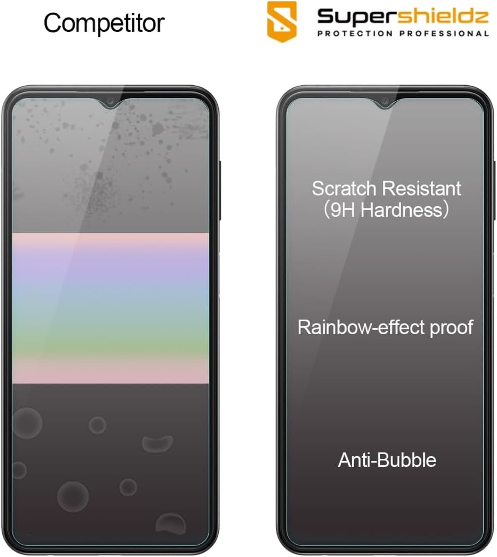 Supershieldz (2 Pack) Designed for Samsung Galaxy A32 5G Tempered Glass Screen Protector, Anti Scratch, Bubble Free - Image 3