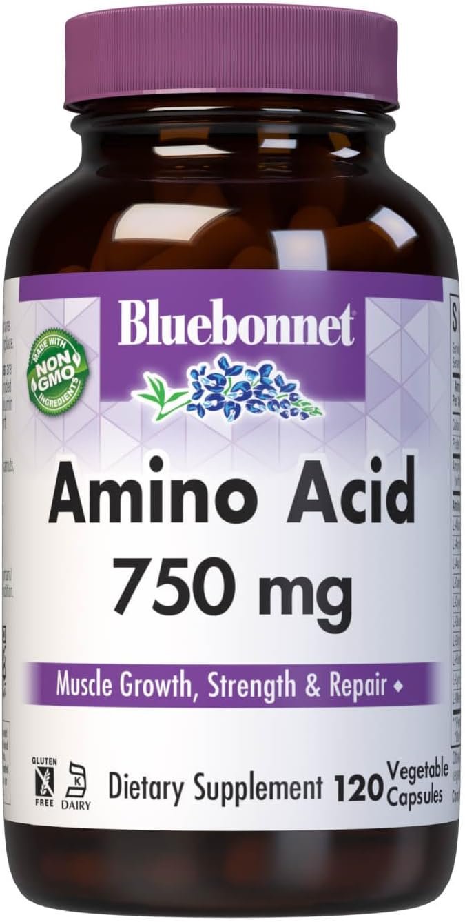 Amino Acid 750 mg 120 veg Capsules - Image 2