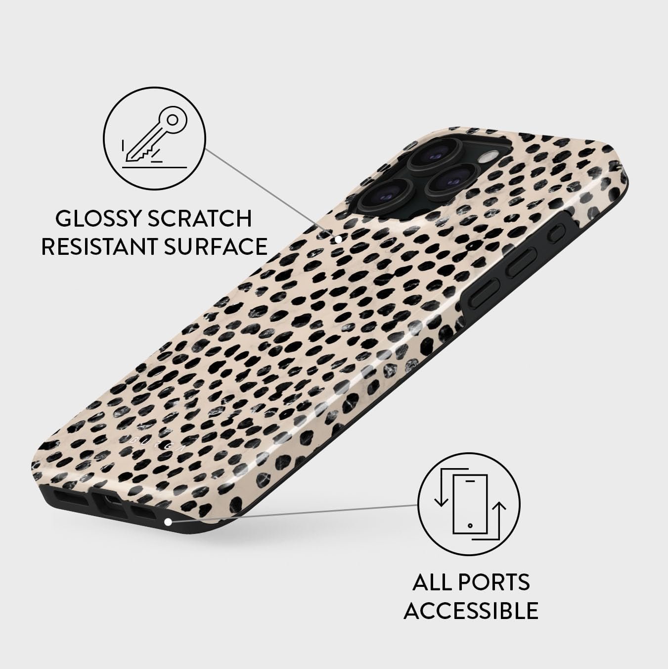 BURGA Case for iPhone 15 Pro Max - Max Protective, Cute, Aesthetic, Trendy, Pattern Phone Cover, Fall Collection - fits Apple iPhone 15 Pro Max Case, Cobertor para iPhone15 ProMax Cases - Image 4