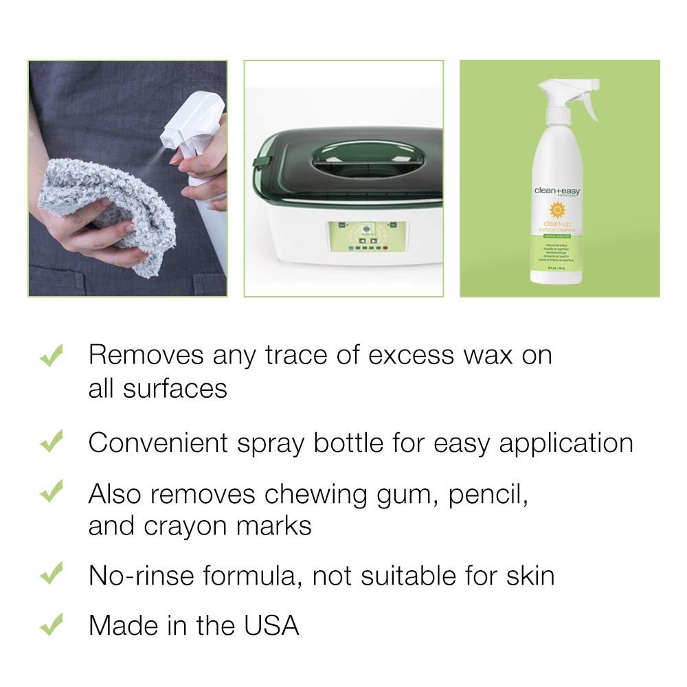 Clean + Easy Clean-up All-purpose Surface Cleanser Spray, Removes Excess Wax, Oil And Grease From Wax Warmers, 16 oz - Image 5