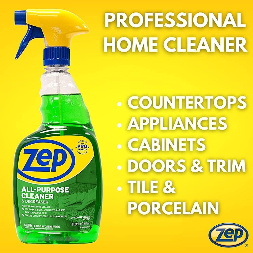 Zep All-Purpose Cleaner 32 Ounce (Case of 4) Cleans Almost Any Surface - Image 5