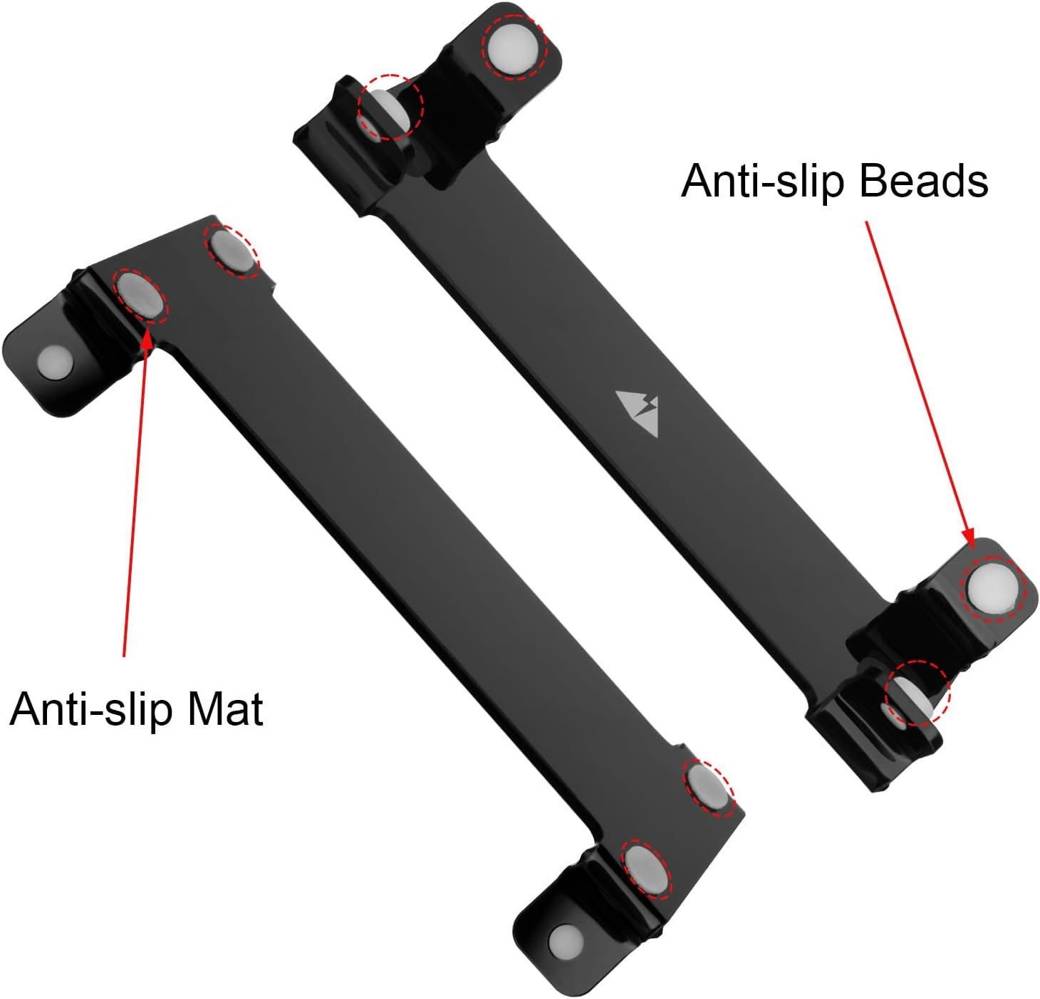 Desktop Stand for JBL Flip 4/FLip 5/Flip 6, TXEsign Acrylic Bluetooth Speaker Stand Holder Desk Display Stand Table Stand Holder for Cylindrical Speakers(Black) - Image 7