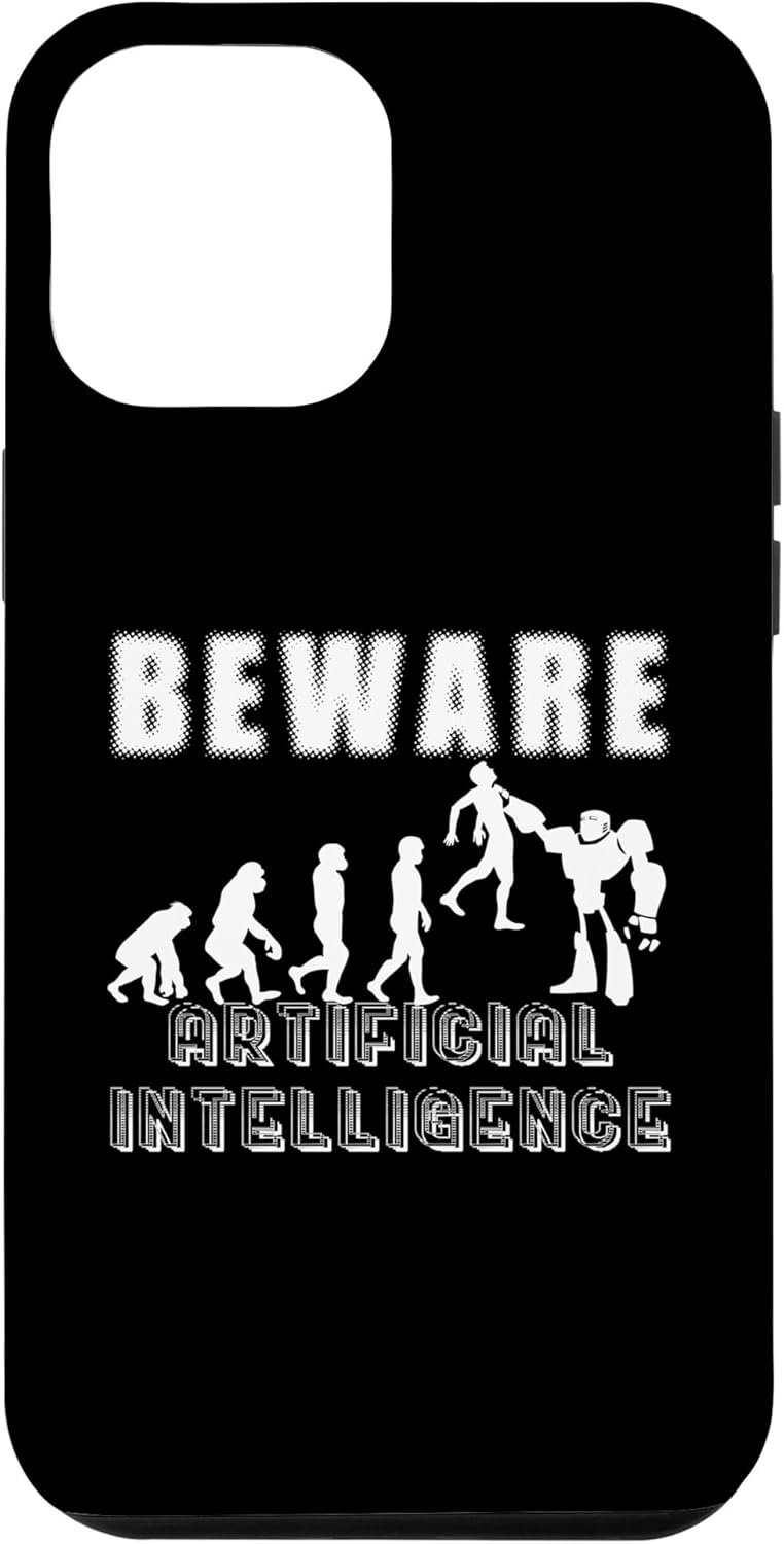iPhone 14 Plus Beware Artificial Intelligence | Robot | Evolution AI Case - Image 2