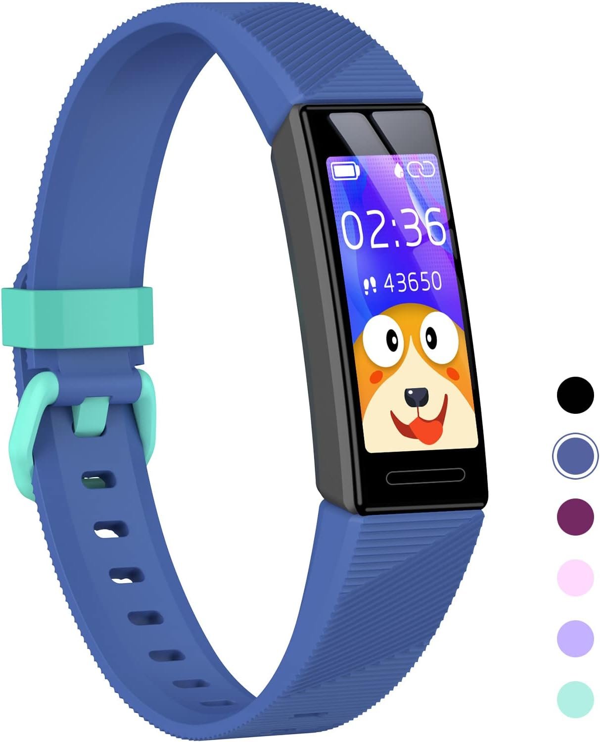 Fitness Tracker Watch for Kids, IP68 Waterproof Activity Tracker,Sleep Tracking, 11 Sport Modes Calorie Step Counter with Alarm Clock and Reminder, Great Gift for Boys Girls Teens - Image 2