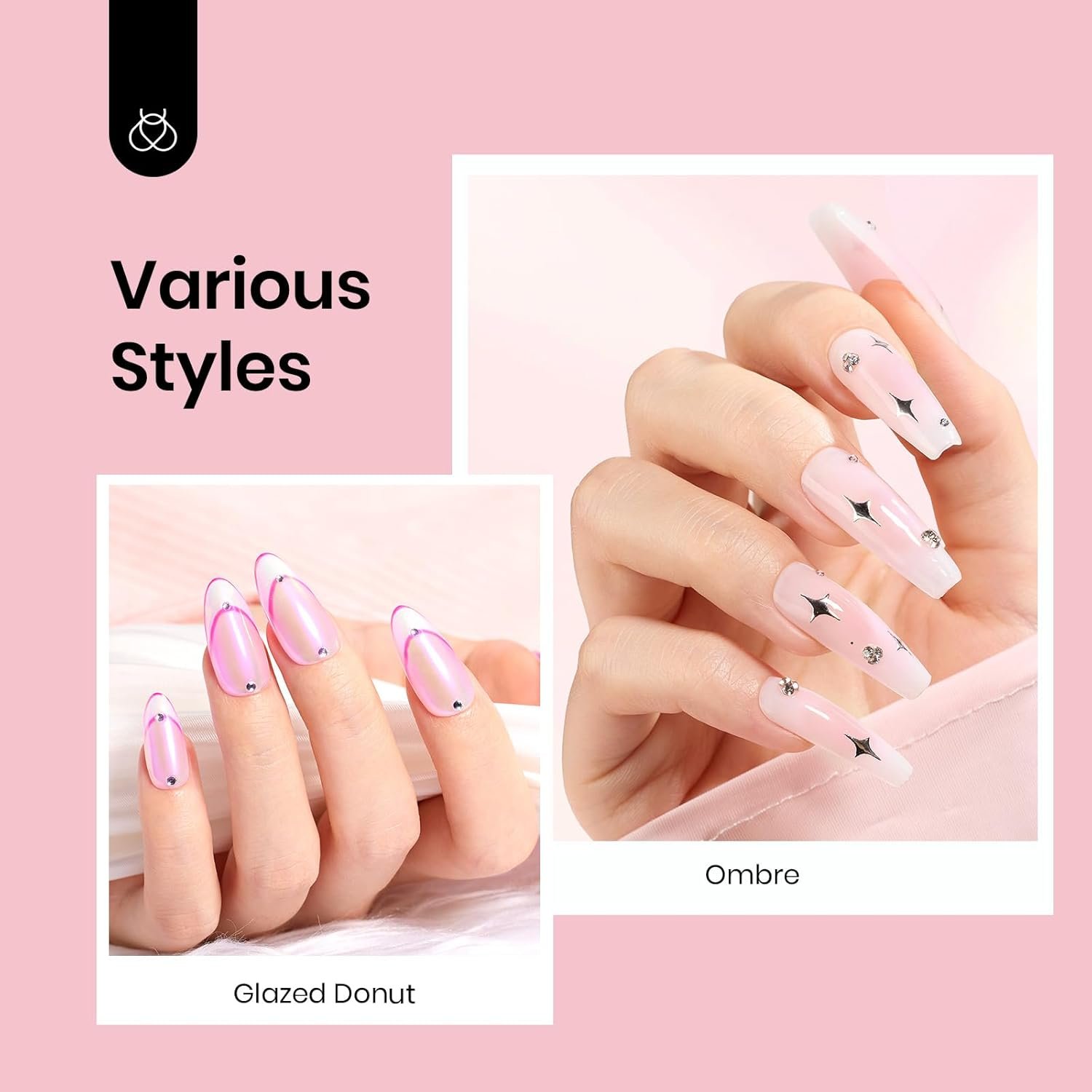 Beetles Neutral Gel Nail Polish 15ml Nude Pink Polish Set Pink Jelly Soak Off U V LED Nail Lamp Translucent Nail Art Gel - Image 6