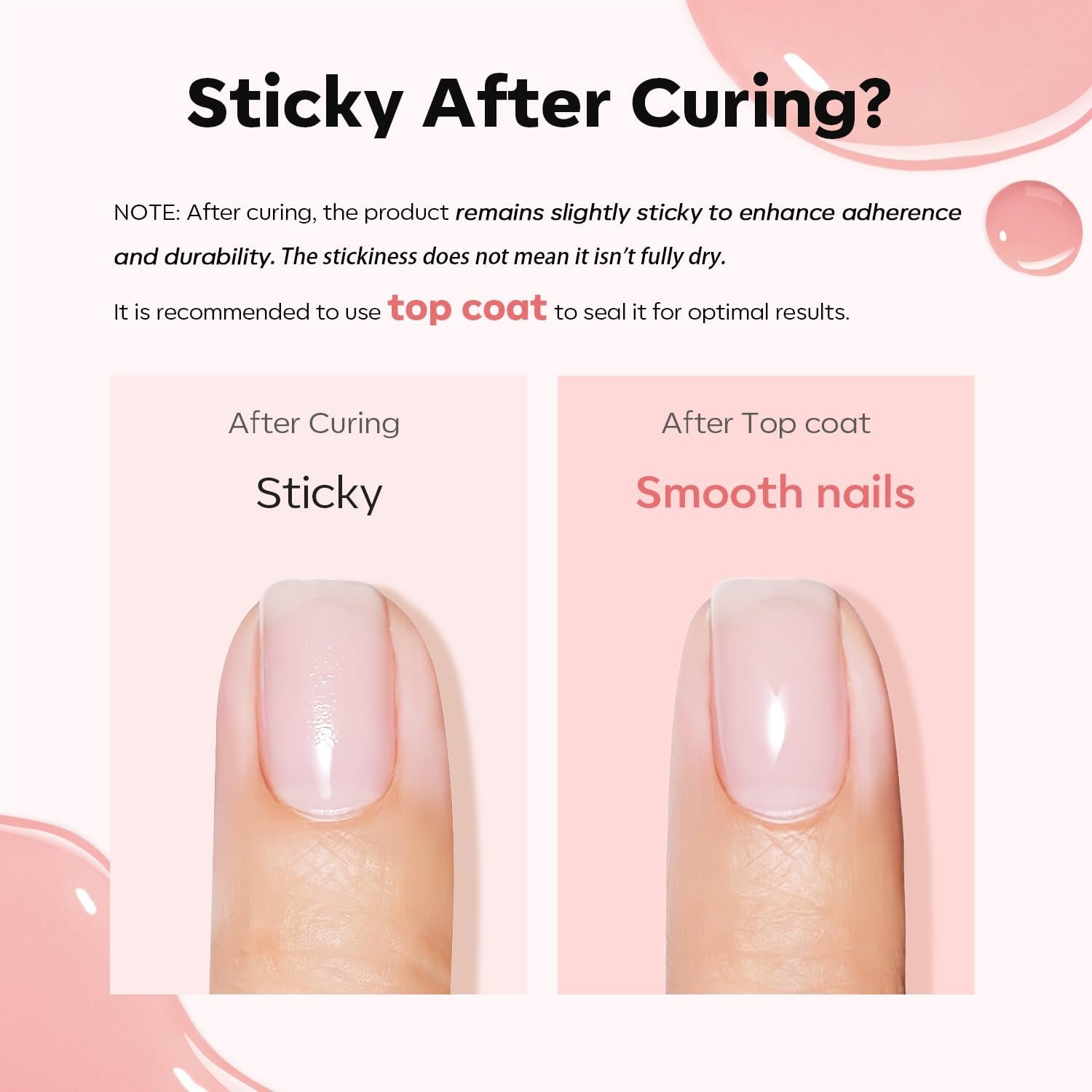 modelones Builder Nail Gel, 8-in-One Neutral Nude Pink Gel Builder for Nail Thickening Apex Building, Rose Blush Pink Rubber Base Gel Polish LED Nail Lamp Cured Hard Gel Nail Strengthener Extend Gel - Image 6