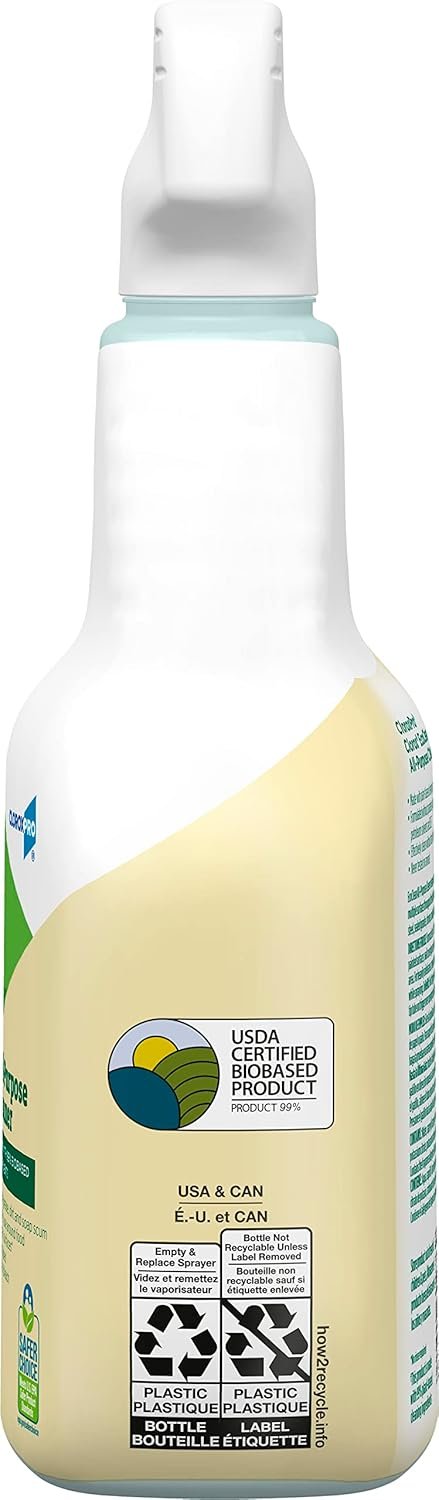 Clorox CloroxPro EcoClean All-Purpose Cleaner Spray Bottle, 32 Fluid Ounces - Image 14